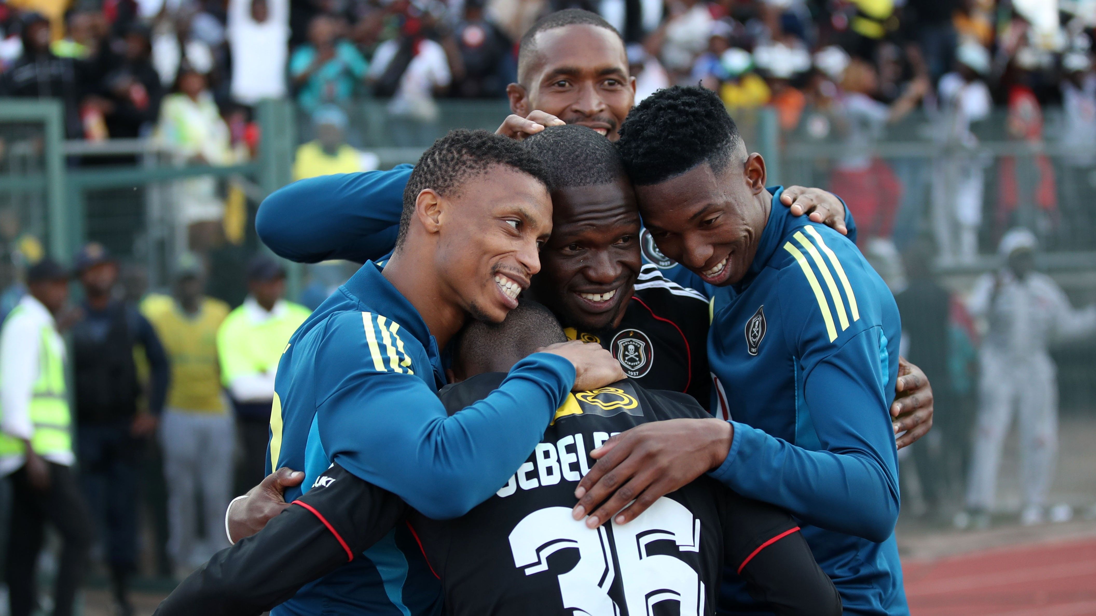 Sihle Nduli, Tshegofatso Mabasa, Thalente Mbatha, Orlando Pirates, September 2025