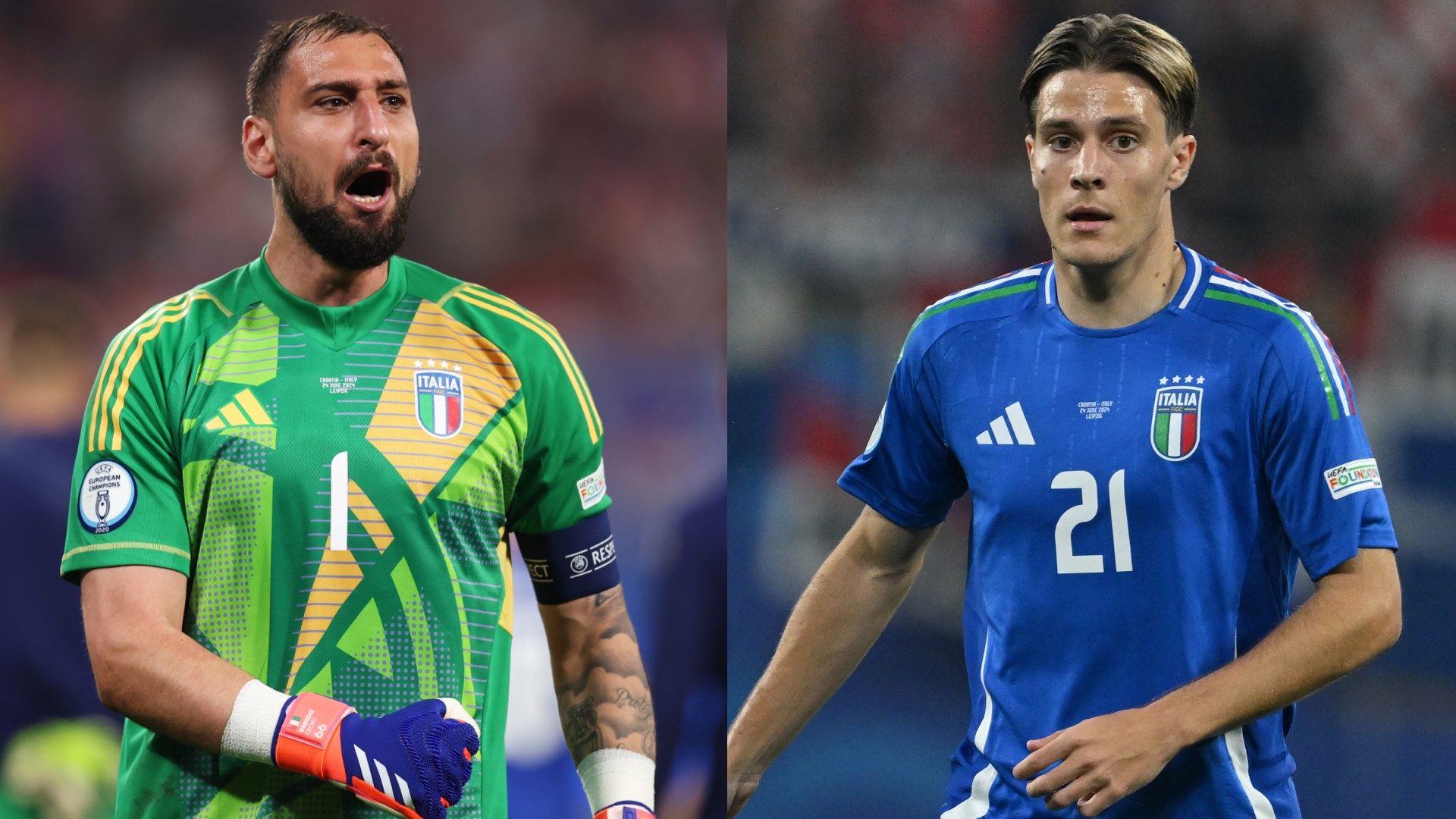 Donnarumma Fagioli Italia