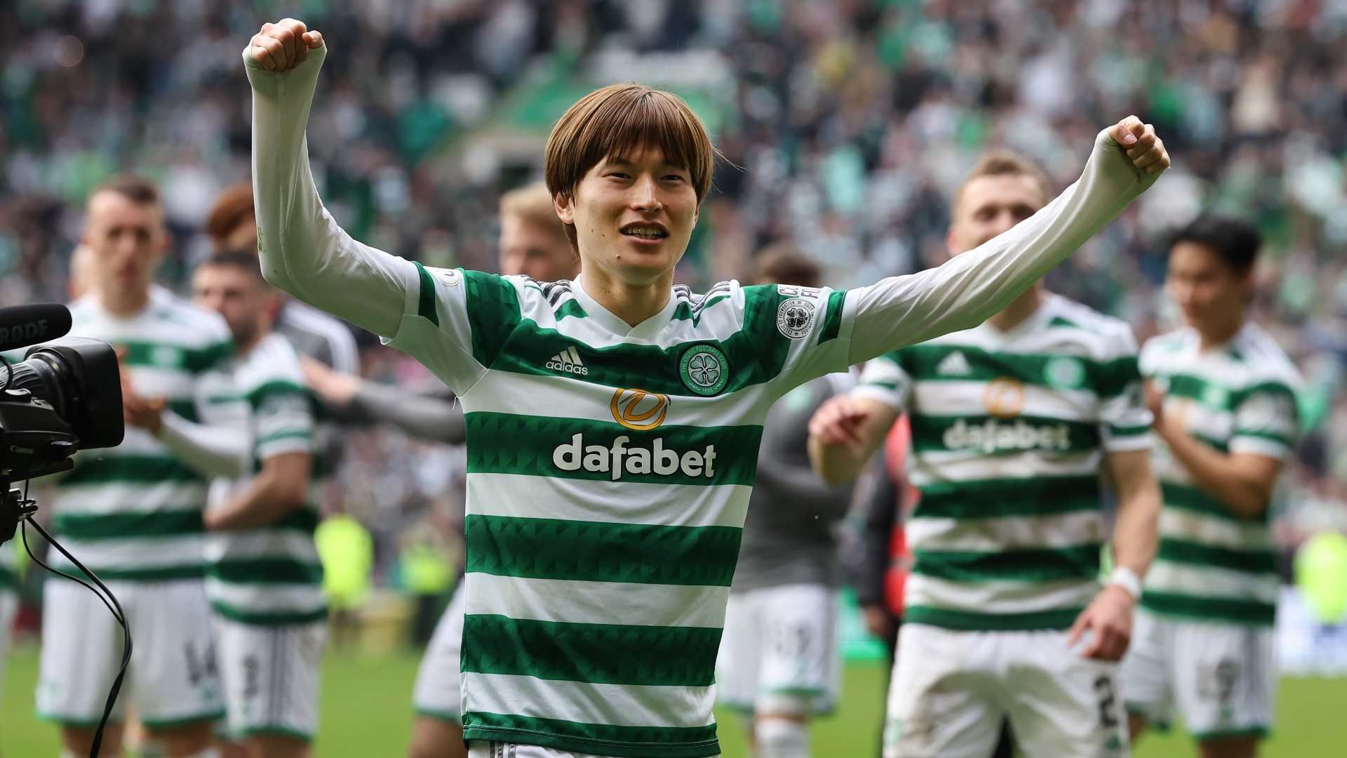 セルティック通算50ゴールに迫る古橋亨梧「みんなの助けがあって得点 セルティック通算50ゴールに迫る古橋亨梧「みんなの助けがあって得点