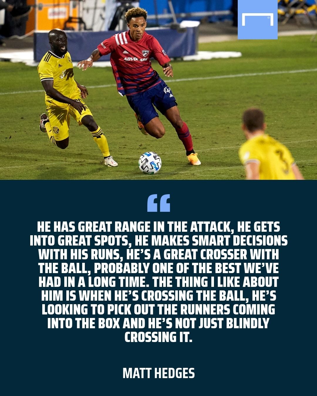 Bryan Reynolds FC Dallas MLS GFX