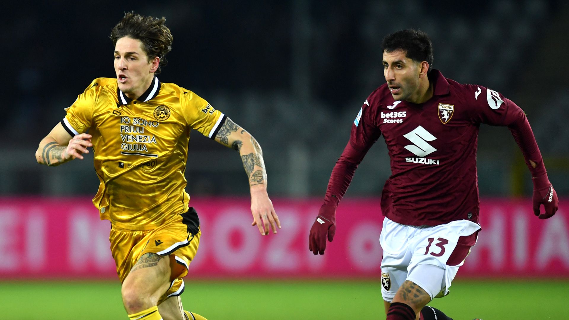 Zaniolo Torino Udinese Serie A