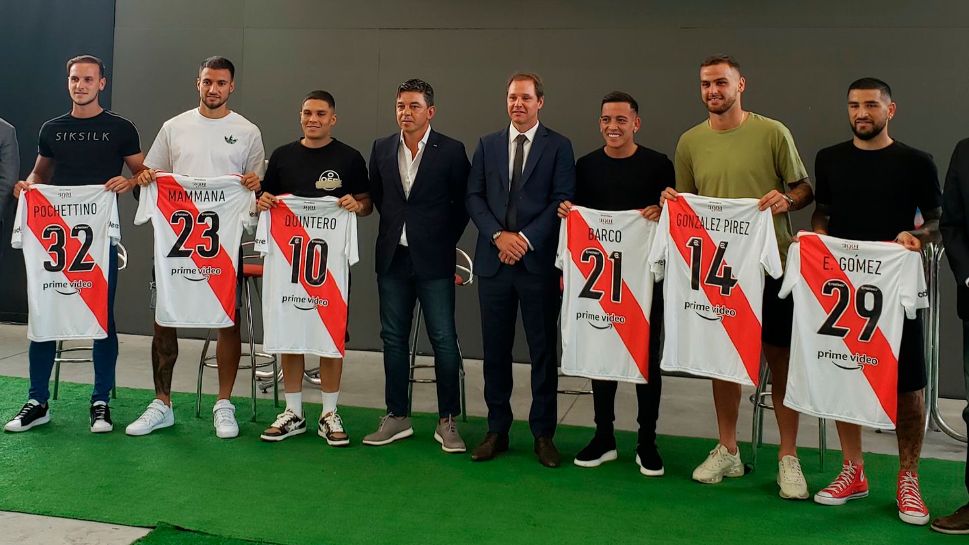river plate presentacion refuerzos 2022