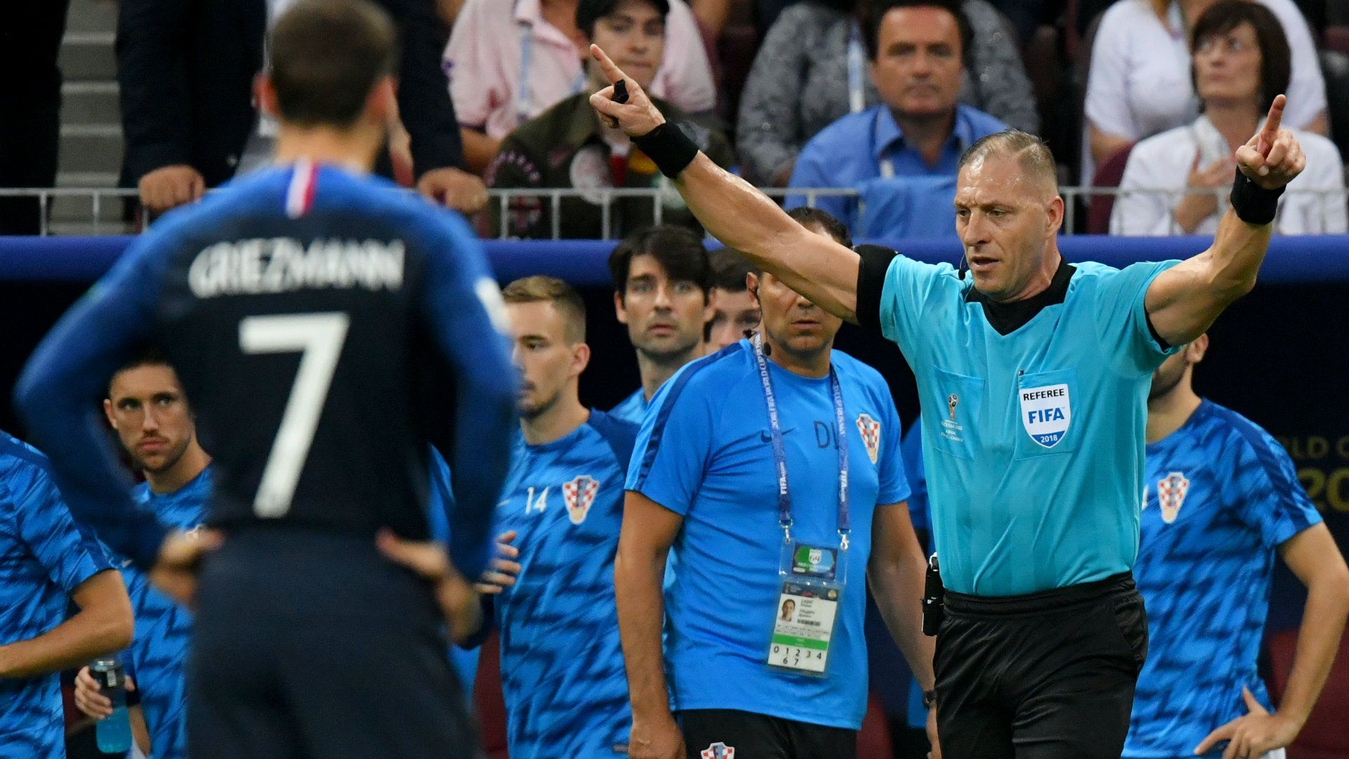 Nestor Pitana Francia Croacia 150718