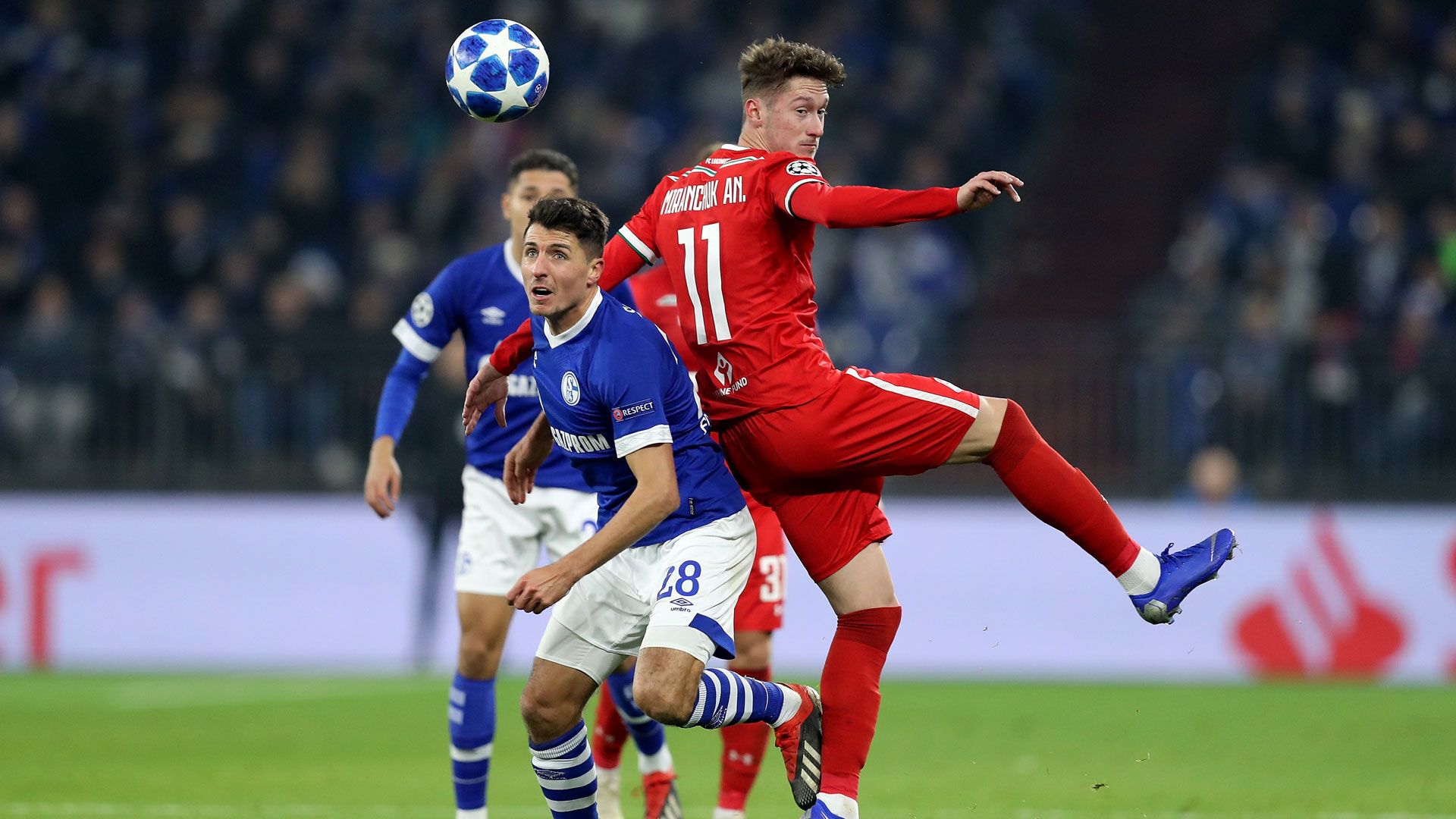 Alessandro Schöpf Schalke 04 Lok Moskau Champions League 11122018