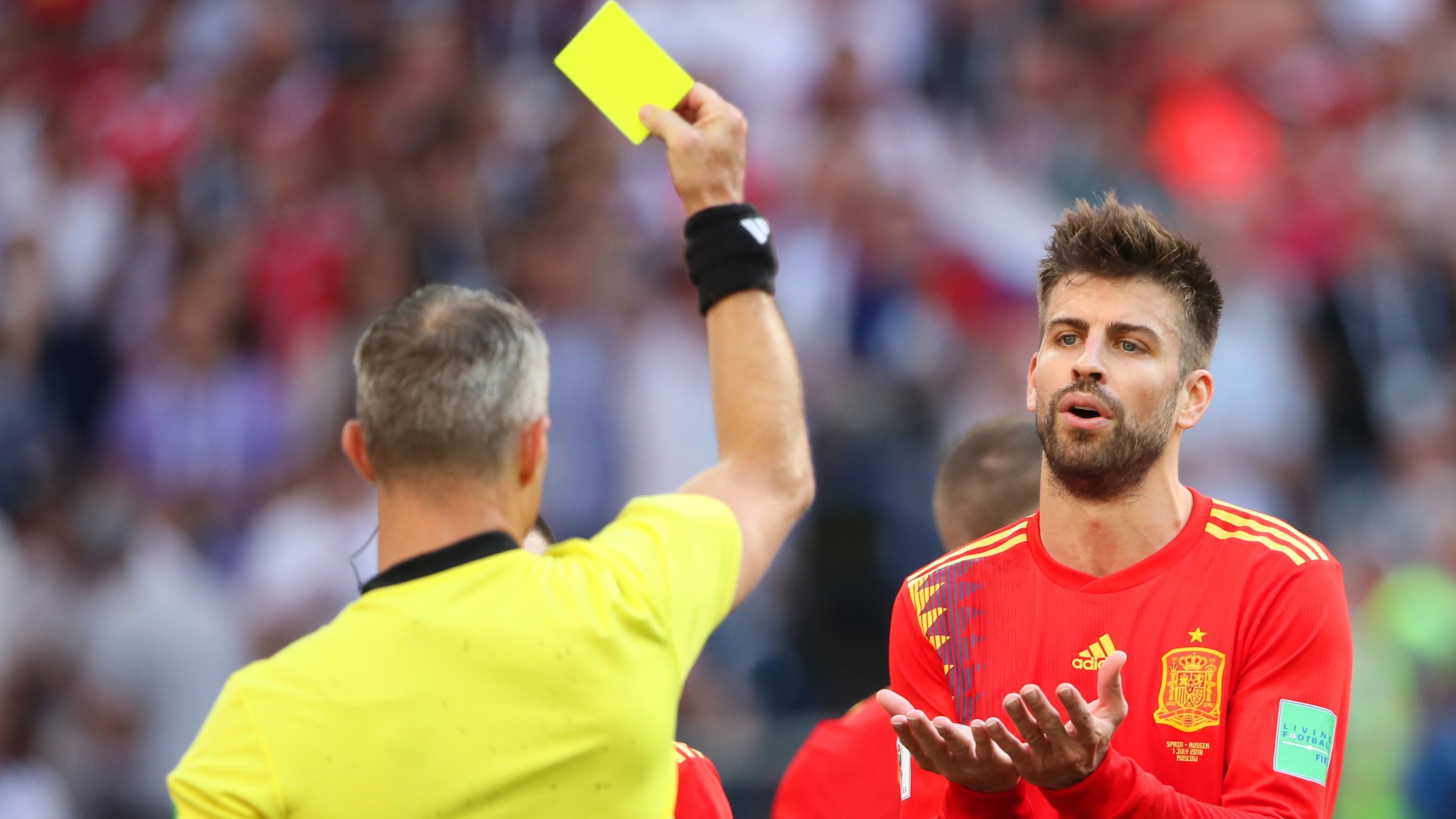Gerard Pique España Rusia Spain Russia 01072018