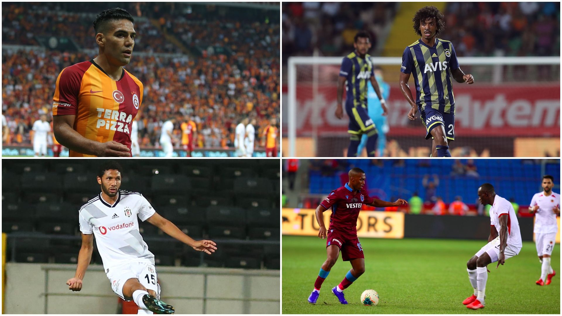 Falcao Luiz Gustavo Mohamed Elneny Daniel Sturridge Super Lig