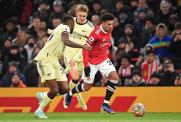 제이든 산초 vs 아스널