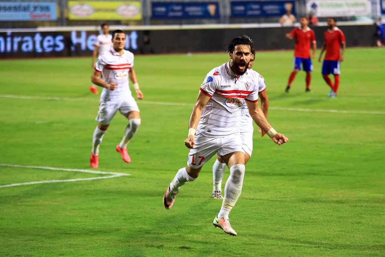 basem morsi - zamalek - egyptain cup 8-8-2016