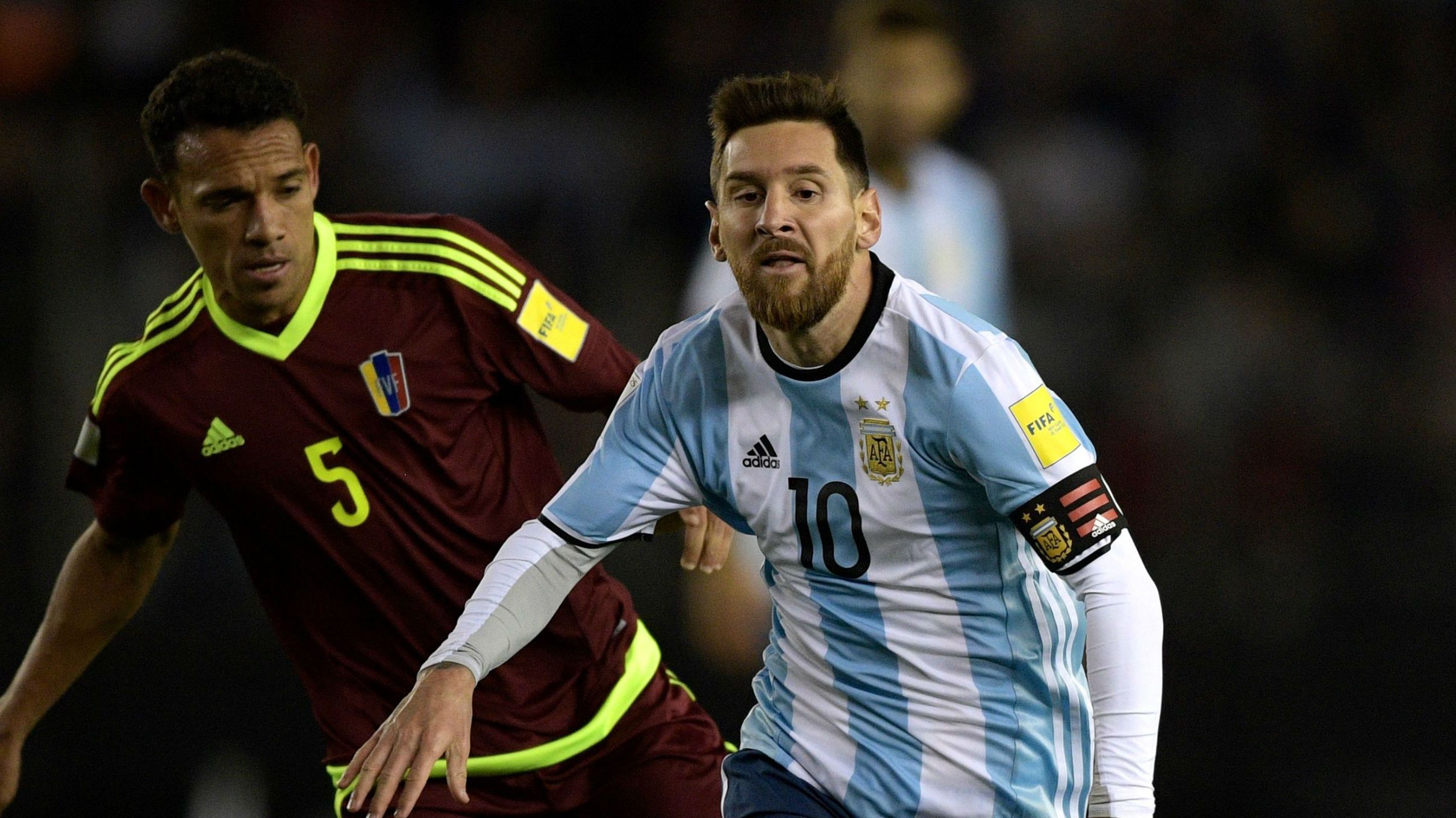 Lionel Messi Argentina Venezuela