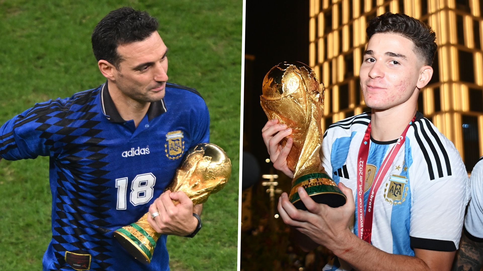 julian alvarez lionel scaloni argentina 2022