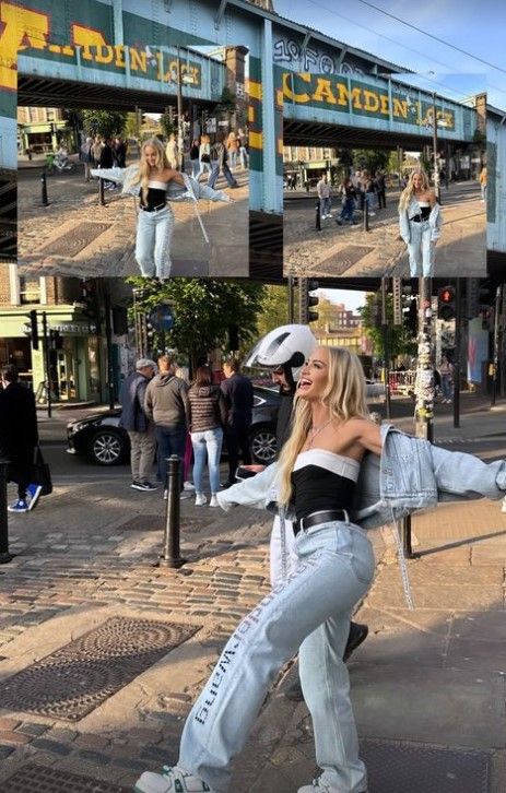 Alisha Lehmann day off Camden