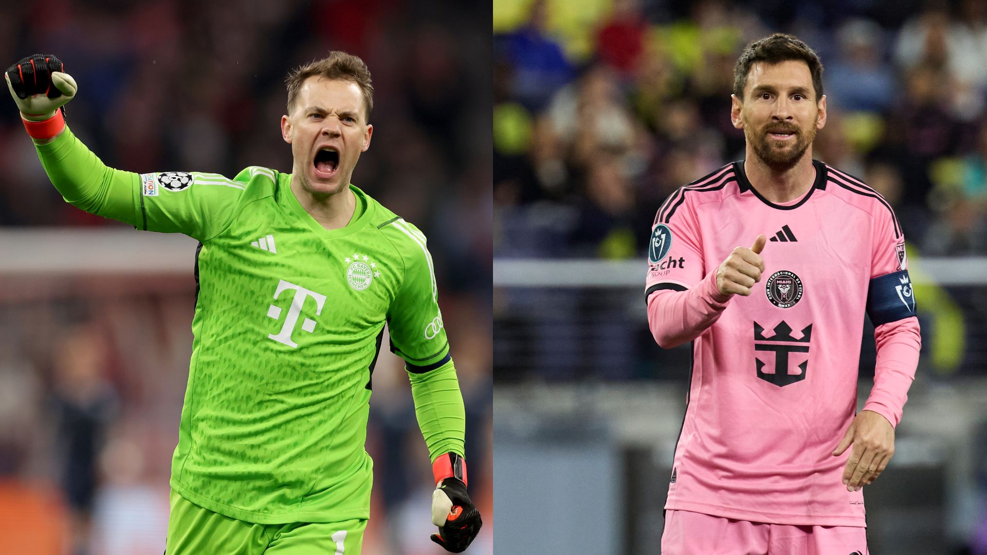 Manuel Neuer Lionel Messi