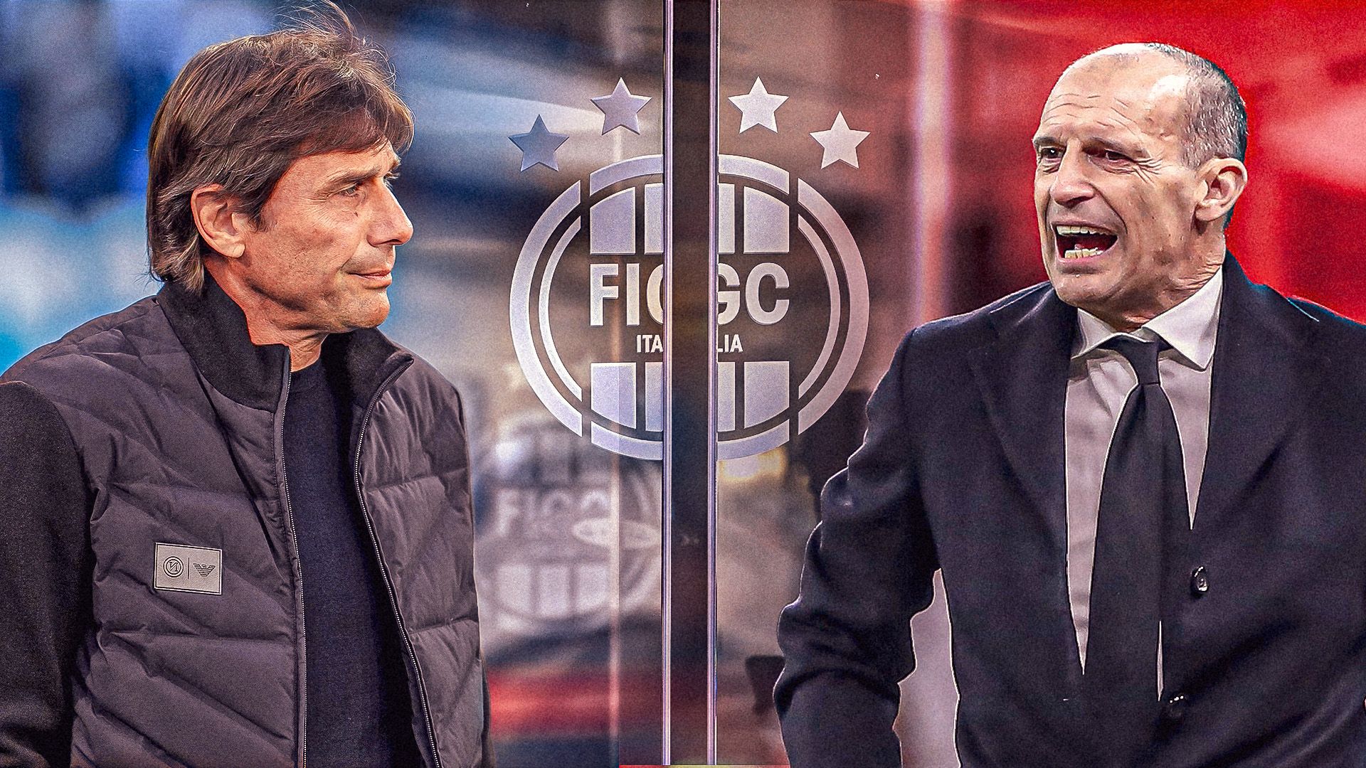 Conte Allegri Napoli Milan FIGC Italia DESKTOP