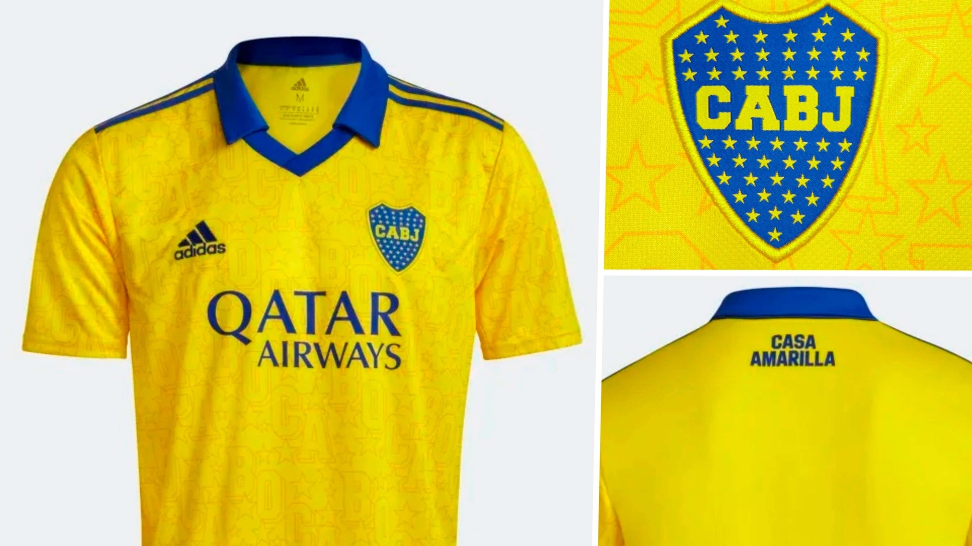 nueva camiseta Boca alternativa 2022 Casa Amarilla