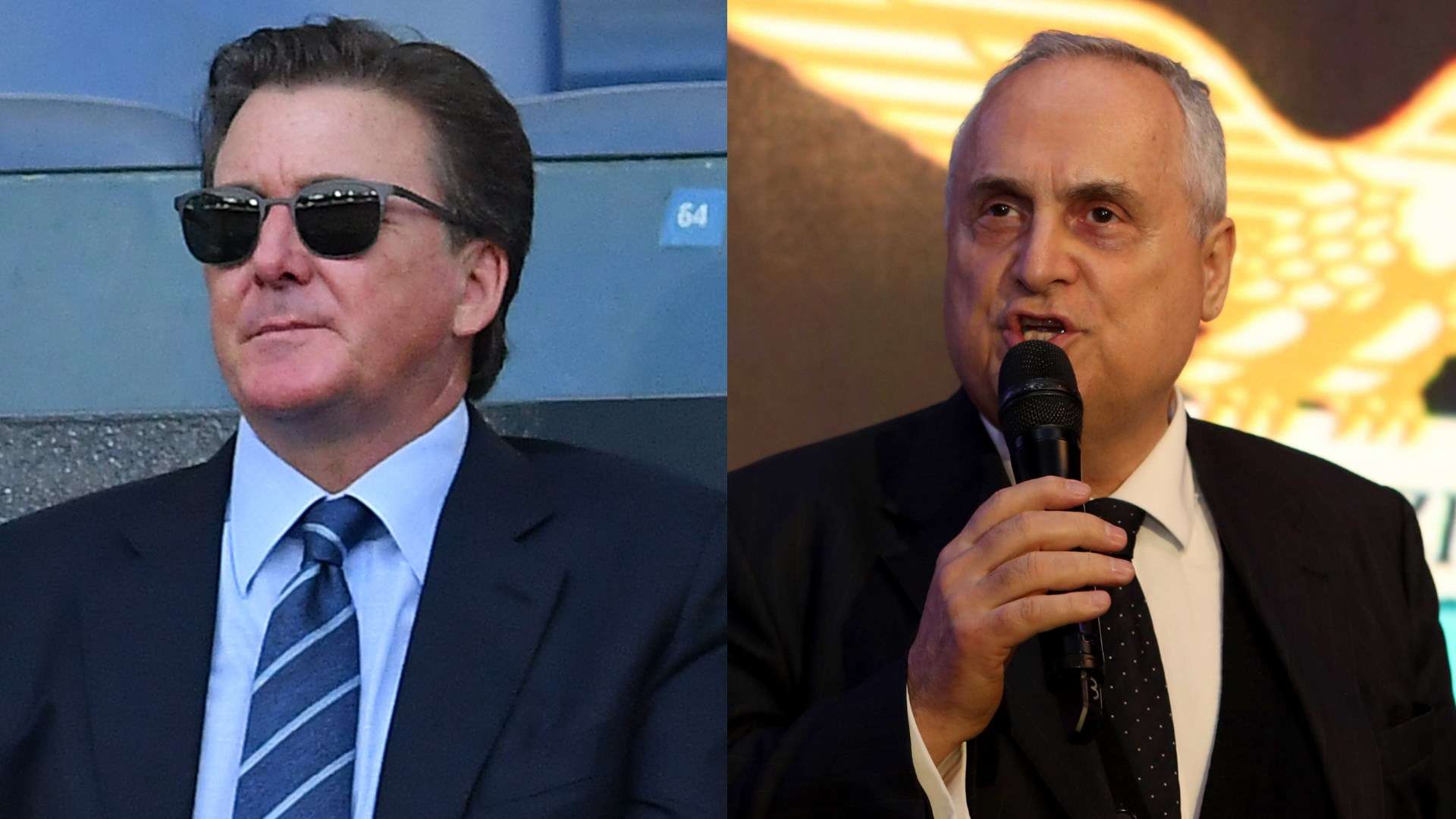 Dan Friedkin Claudio Lotito