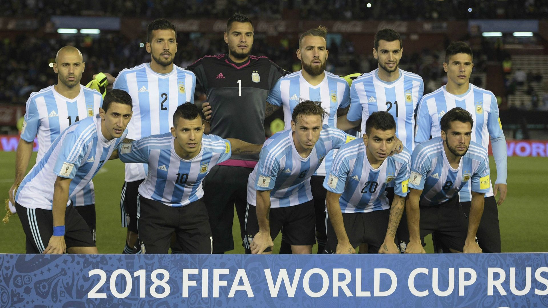 Argentina team v Ecuador 2015