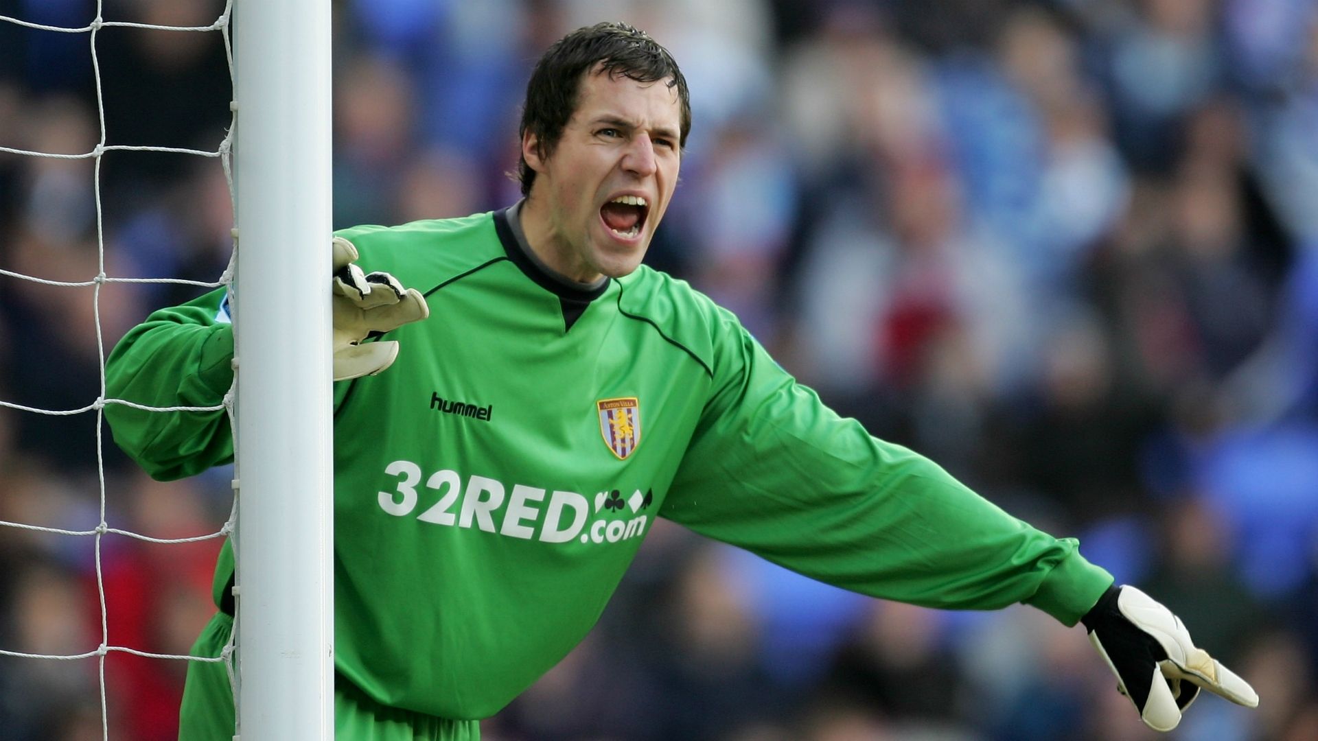 Thomas Sorensen Reading v Aston Villa Premier League 10022007