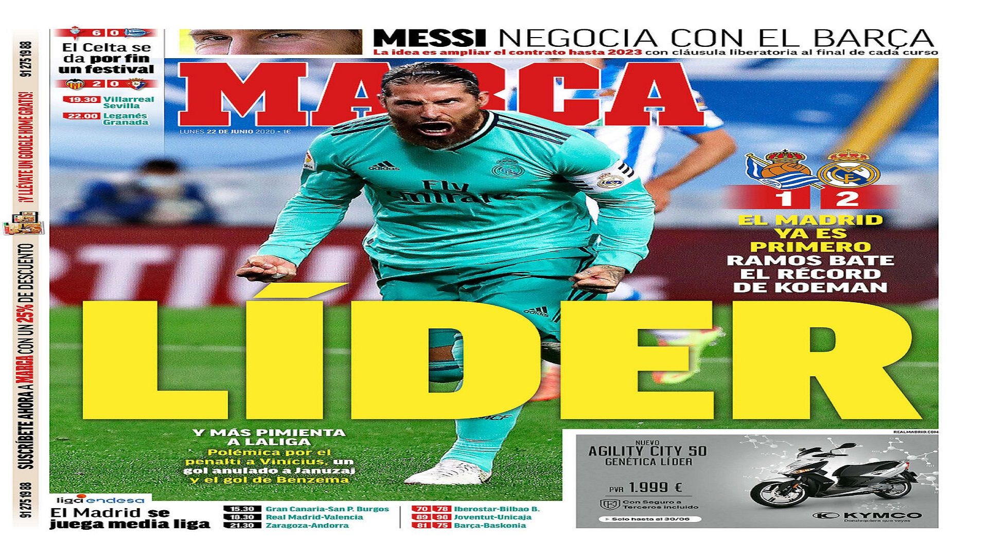 newspapers 22 June embed only Marca