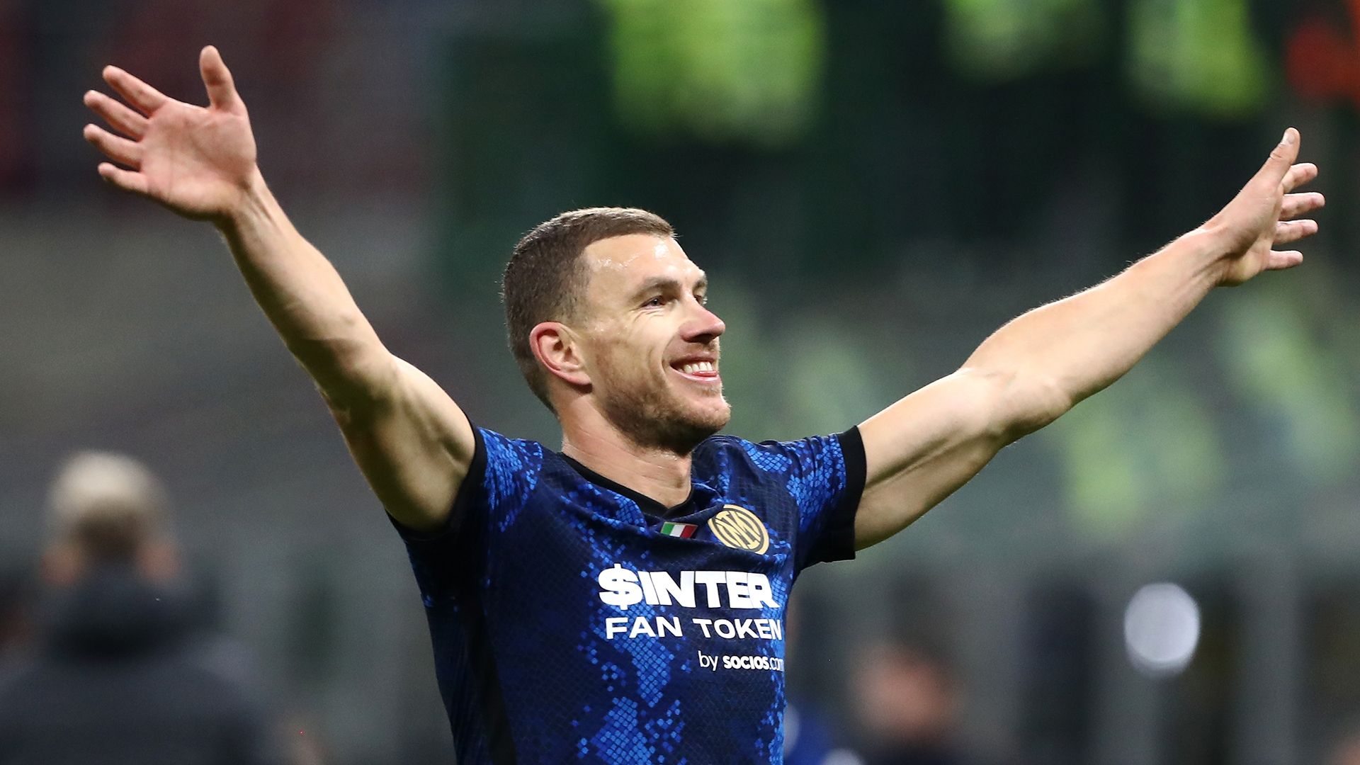 Edin Dzeko Inter Spezia Serie A 2021-22