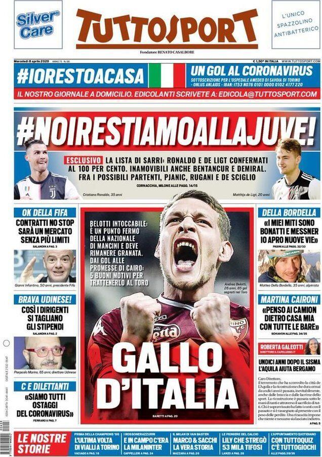 Tuttosport 8 April