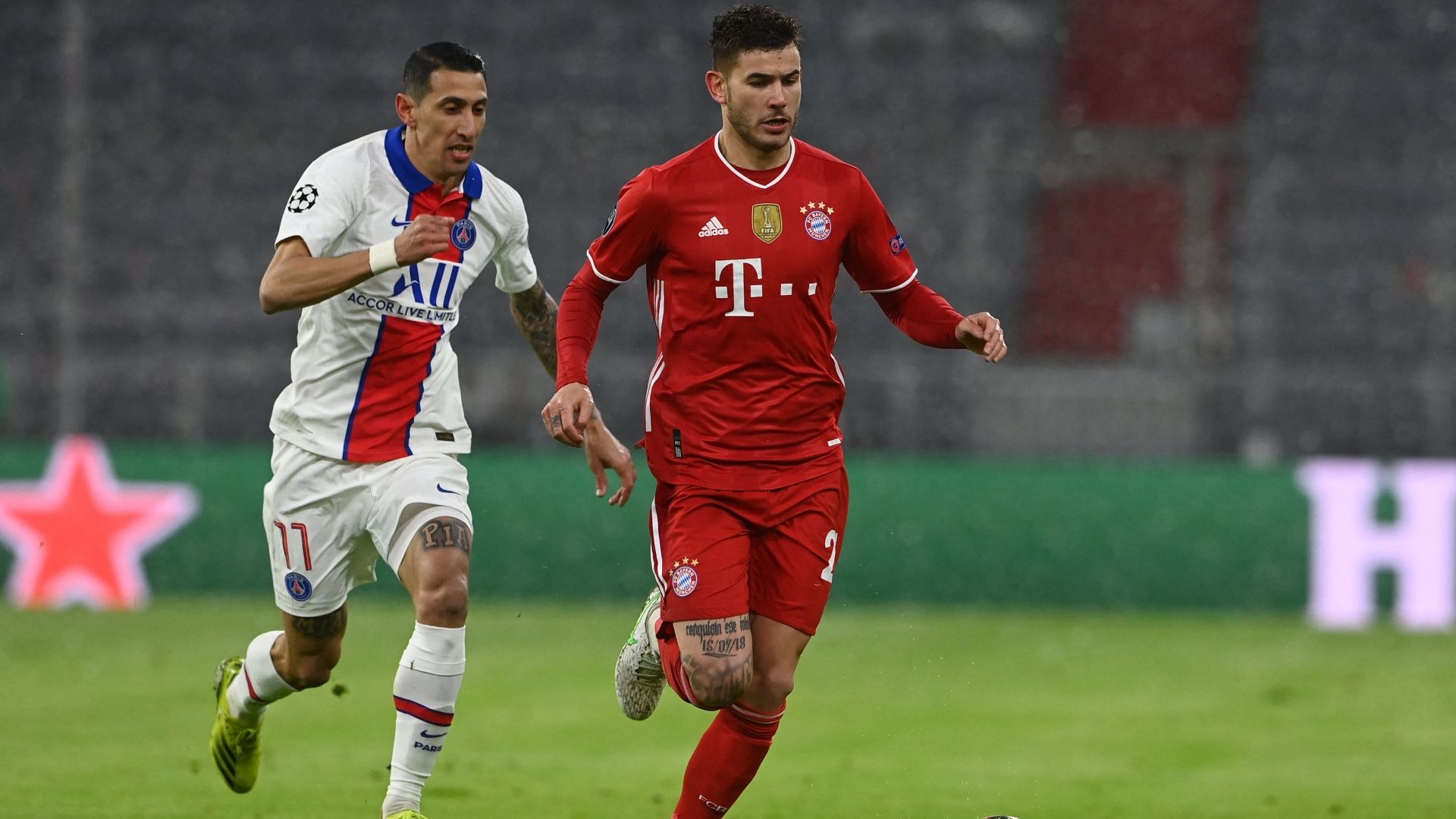 Lucas Hernandez Bayern Munchen PSG Champions League 07042021