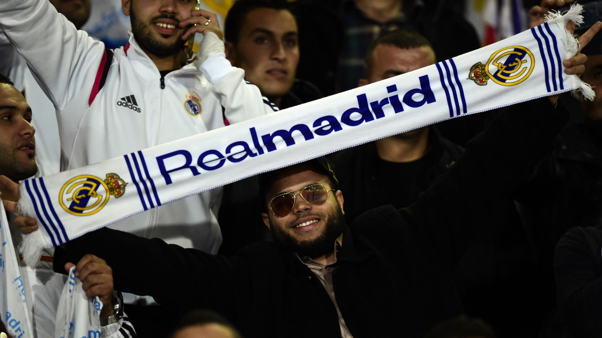 REAL MADRID FANS REAL MADRID SAN LORENZO FIFA CLUB WORLD CUP FINAL 12202014