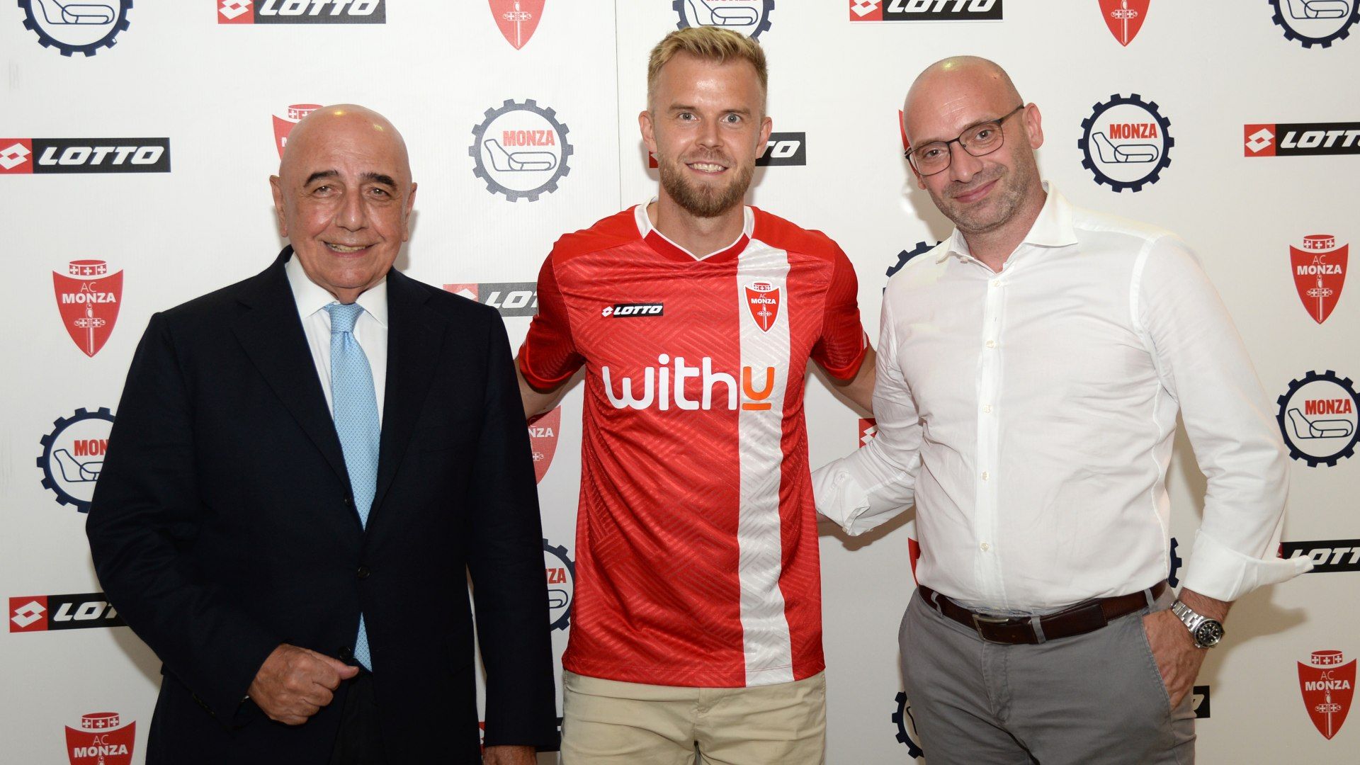 Adriano Galliani Christian Gytkjaer Monza