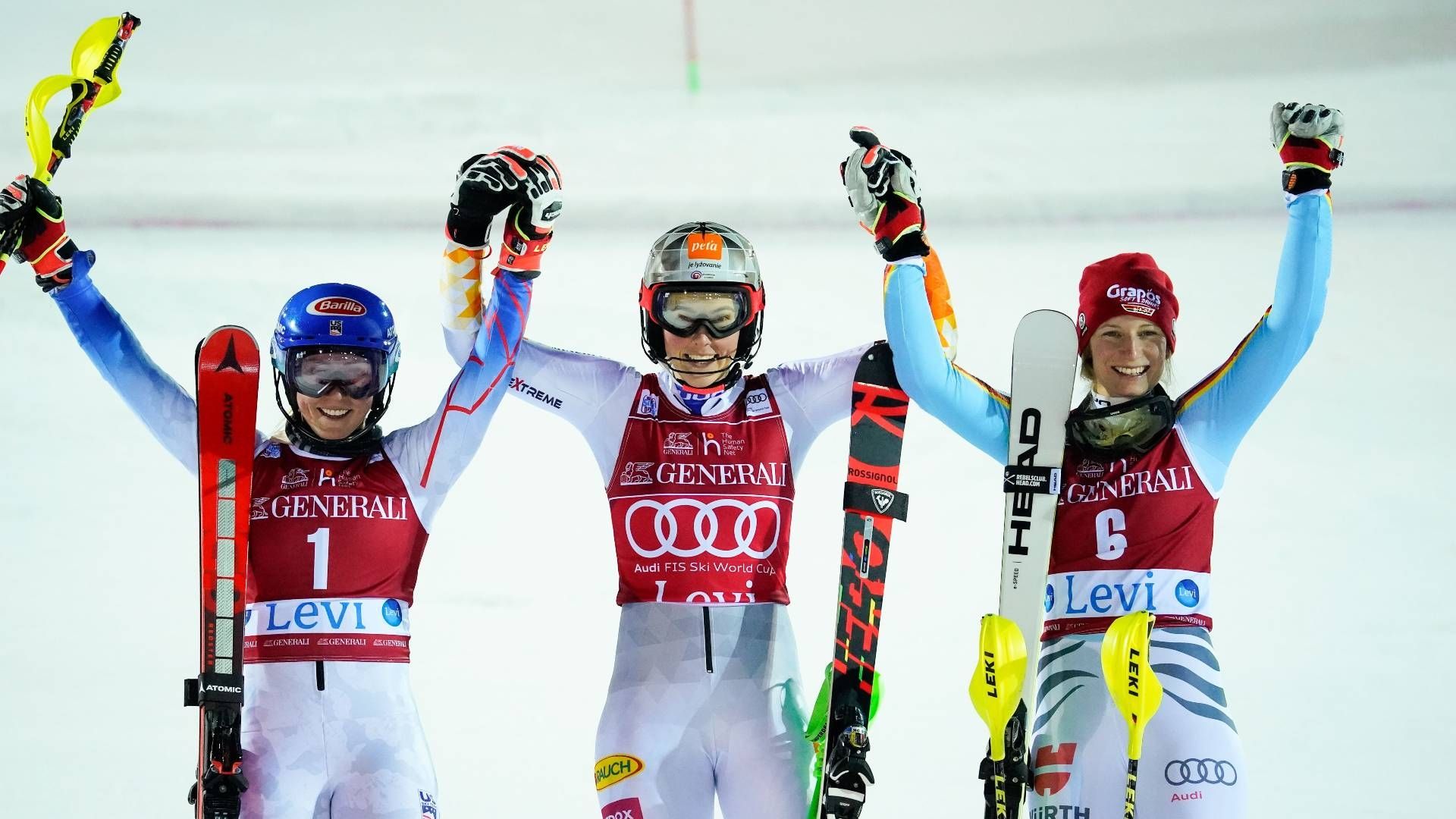 Mikaela Shiffrin Petra Vlhova Lena Dürr
