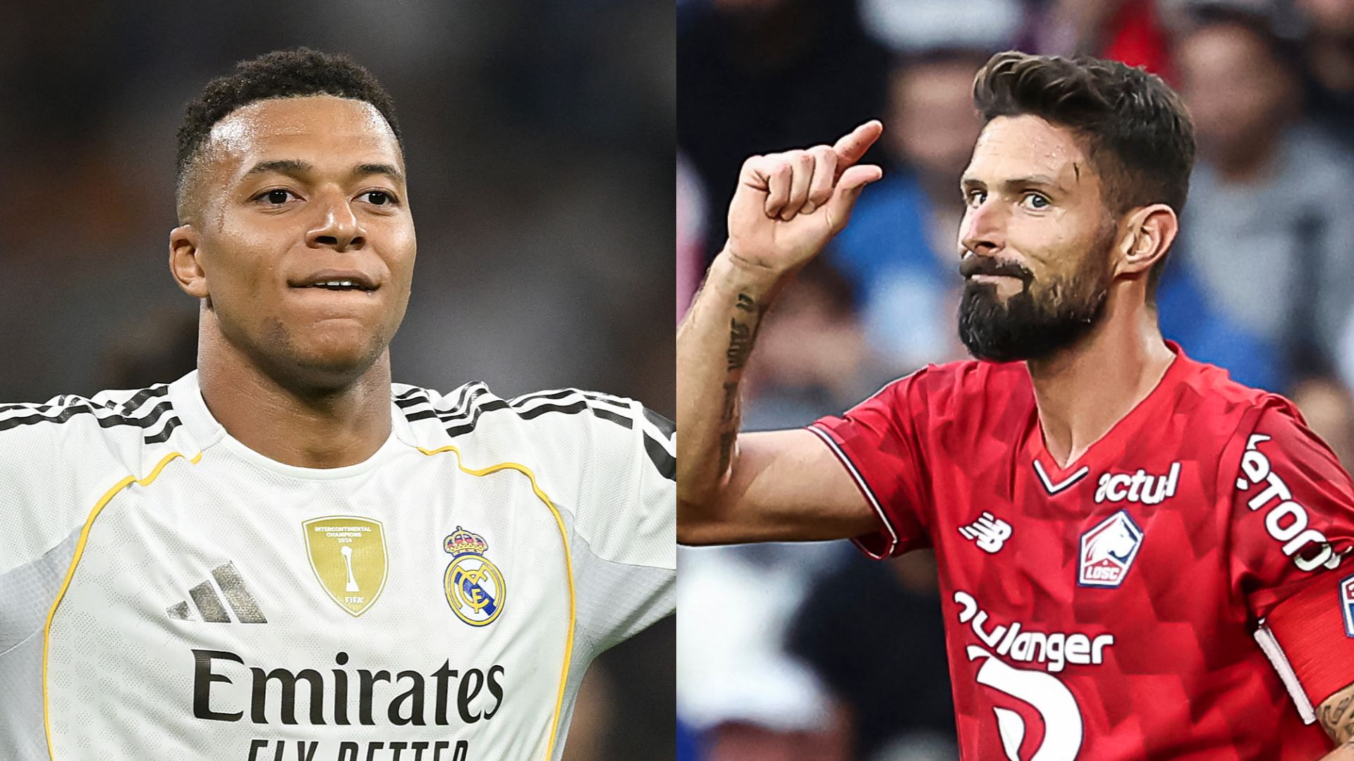 GFX Kylian Mbappe Olivier Giroud