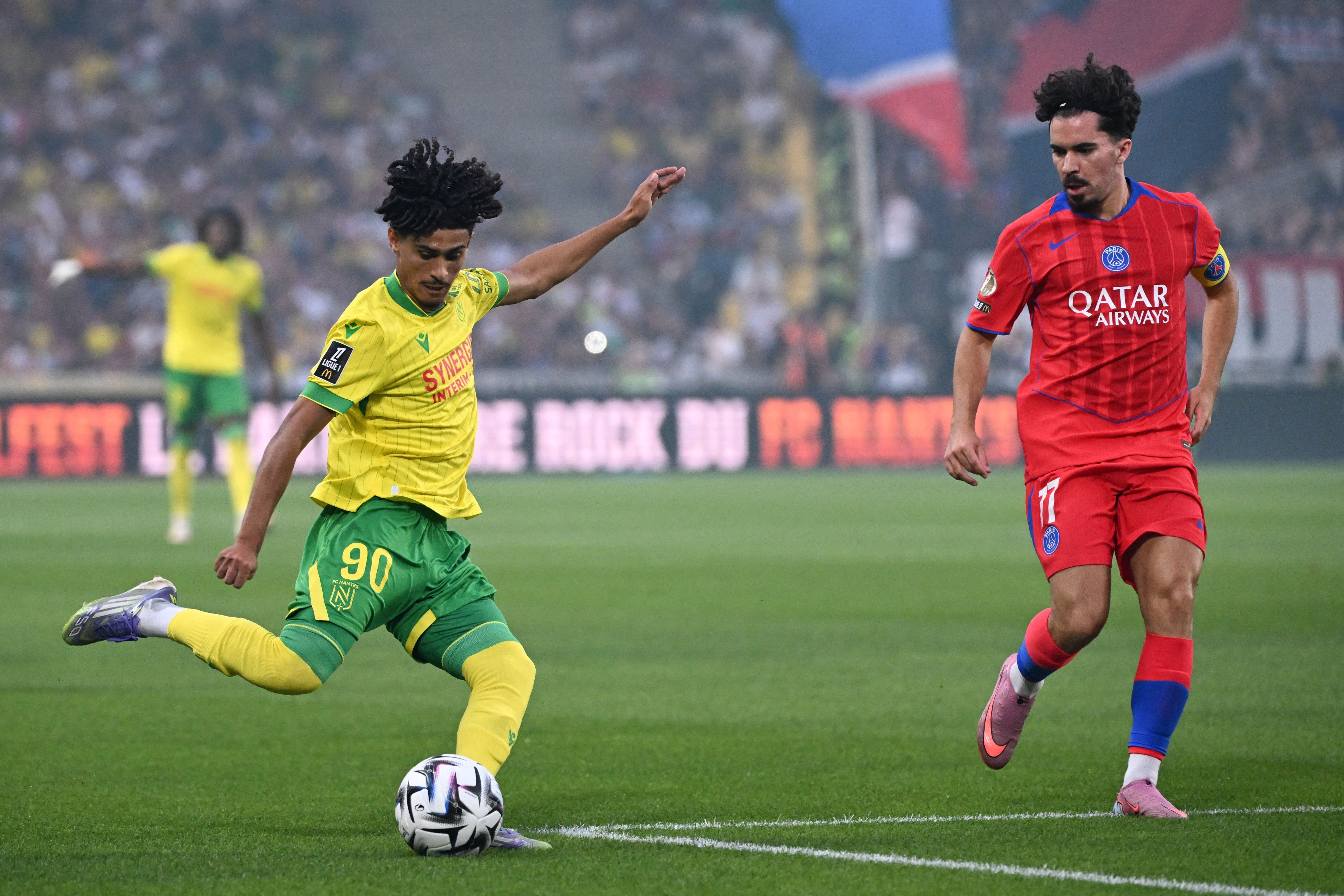 Yassine Benhattab Nantes Paris Saint Germain