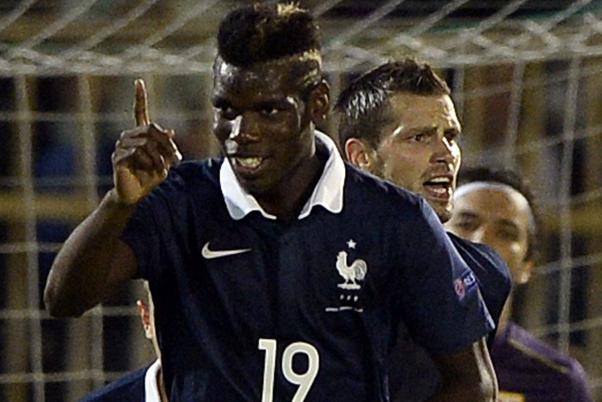 Paul Pogba Serbia France Friendly 07092014