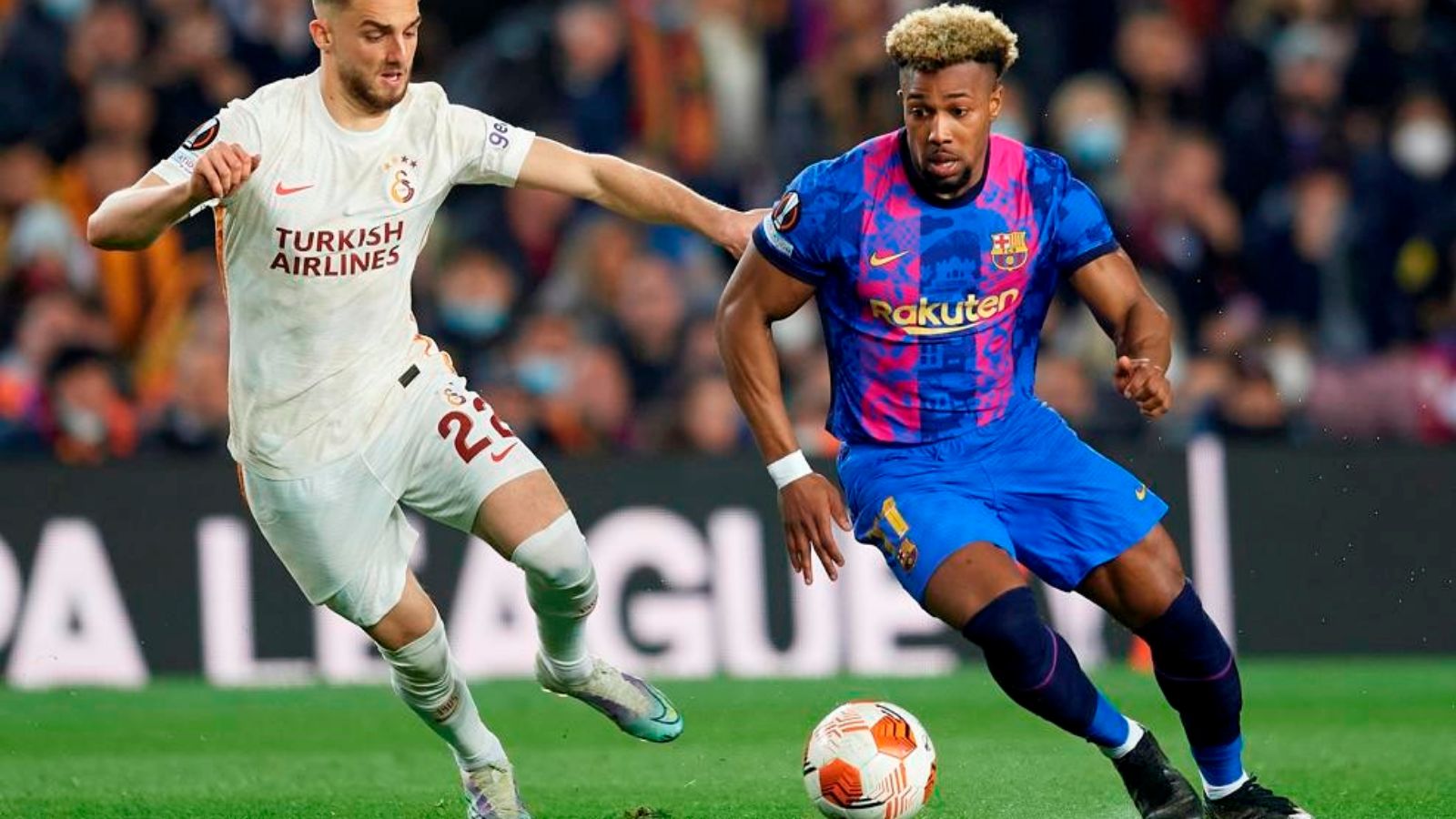 Adama Traoré, Barcelona vs. Galatasaray