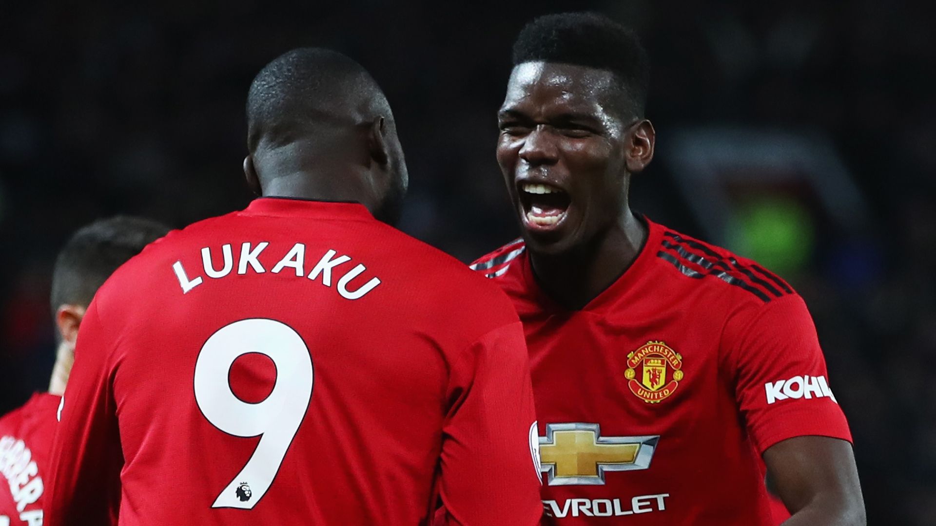 Romelu Lukaku Paul Pogba Man Utd 2019