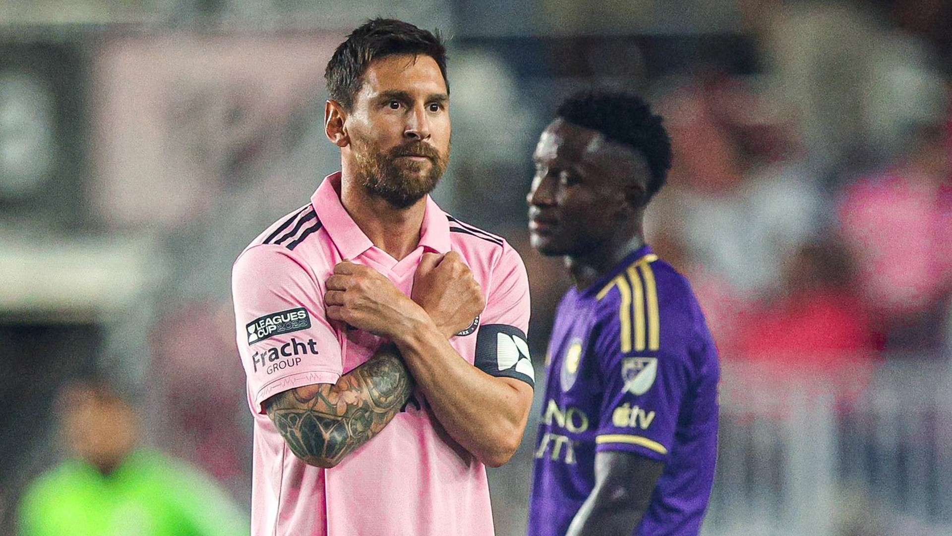 Lionel Messi Black Panther Inter Miami Orlando City 02082023