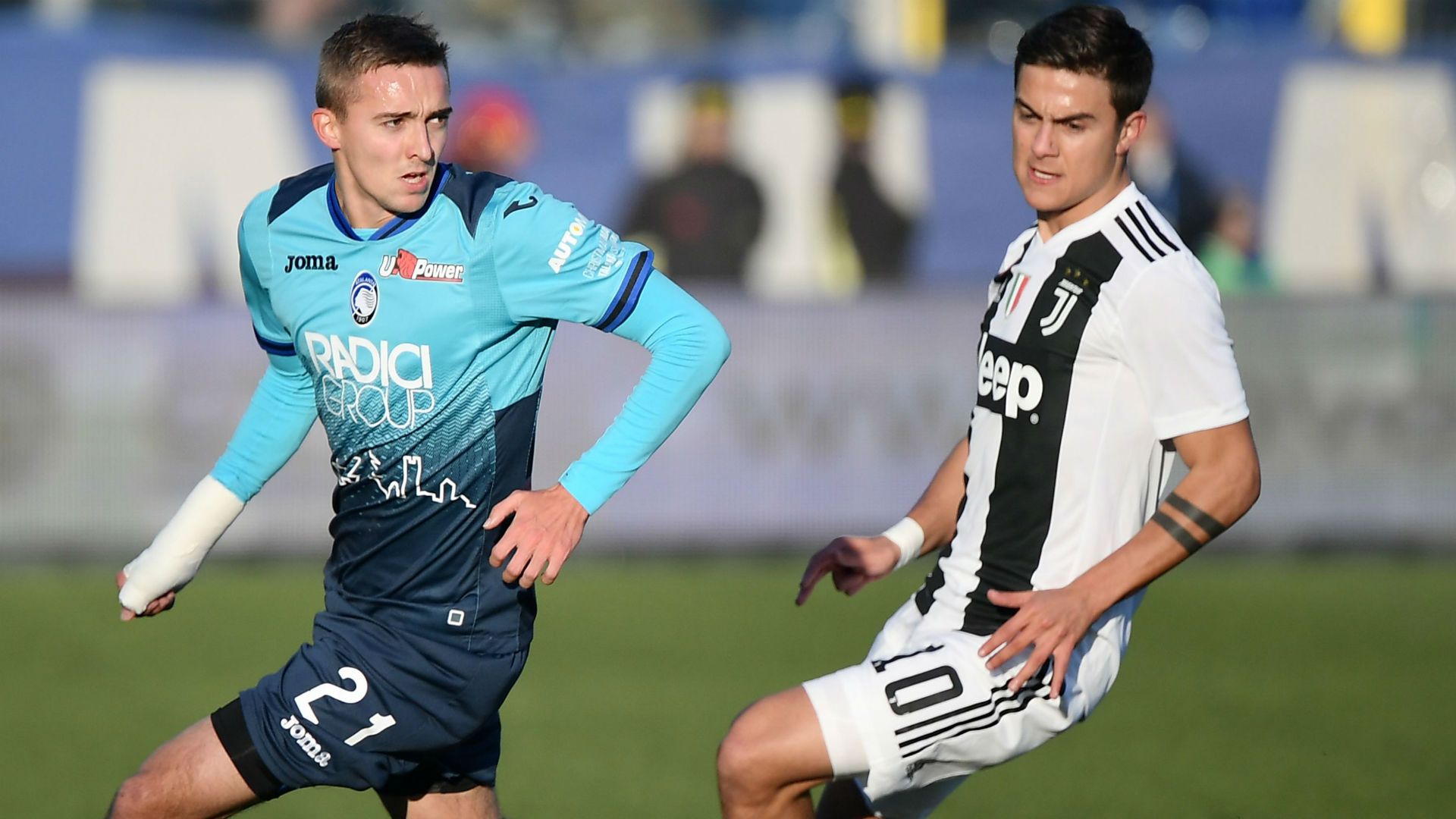 Dybala Castagne Atalanta Juventus Serie A