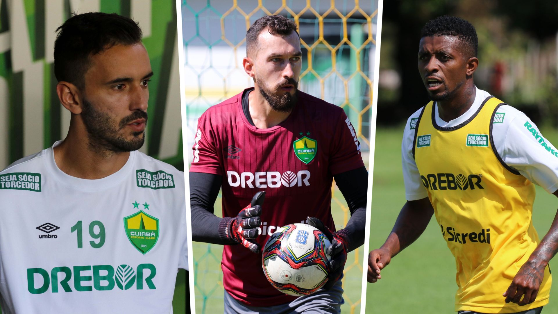 Uendel, Walter, Jonathan Cafú - Cuiabá 2021