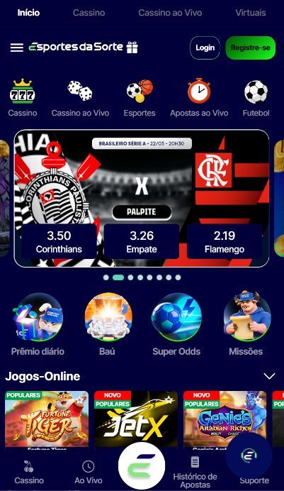 esportes da sorte home