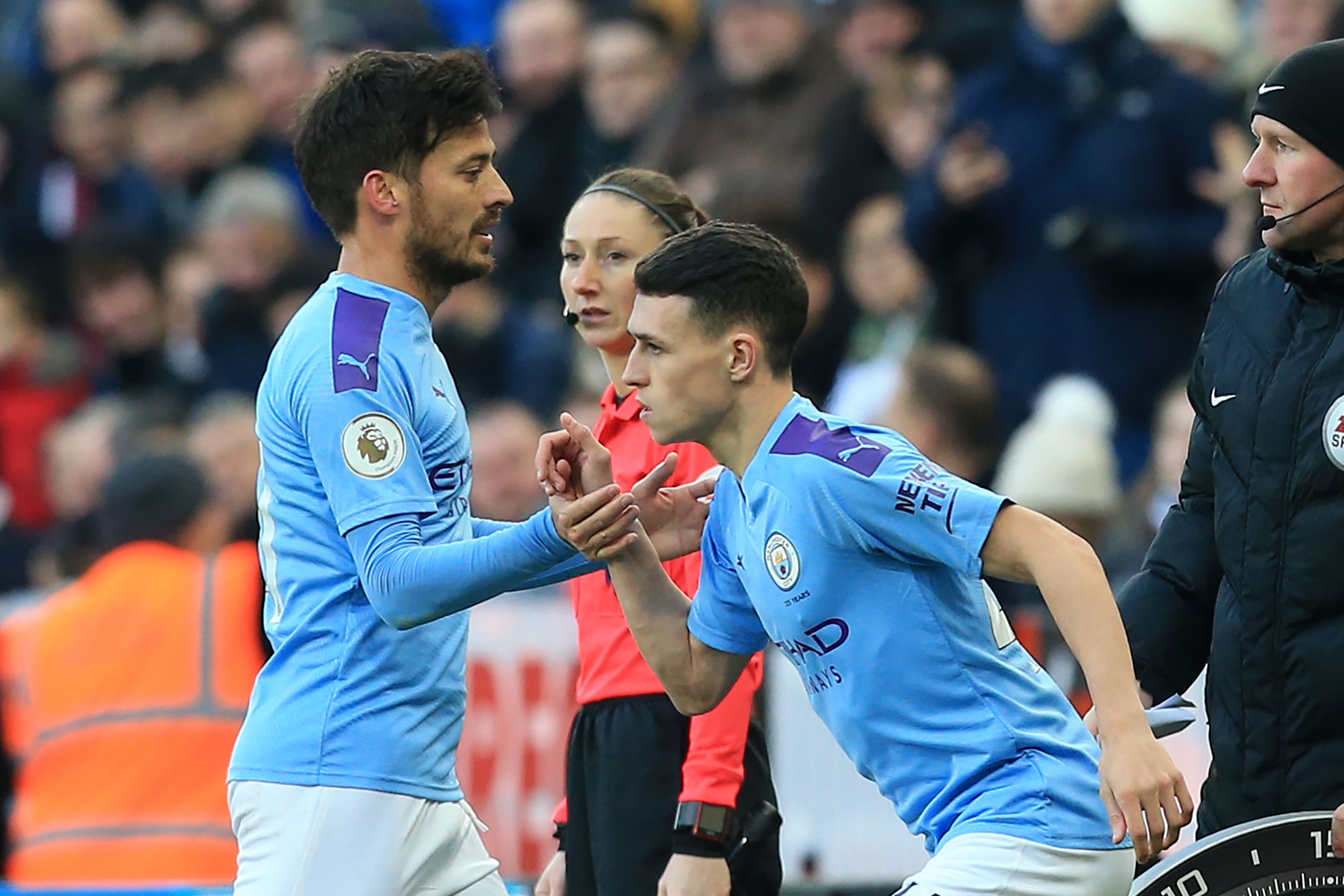 David silva & Phil foden