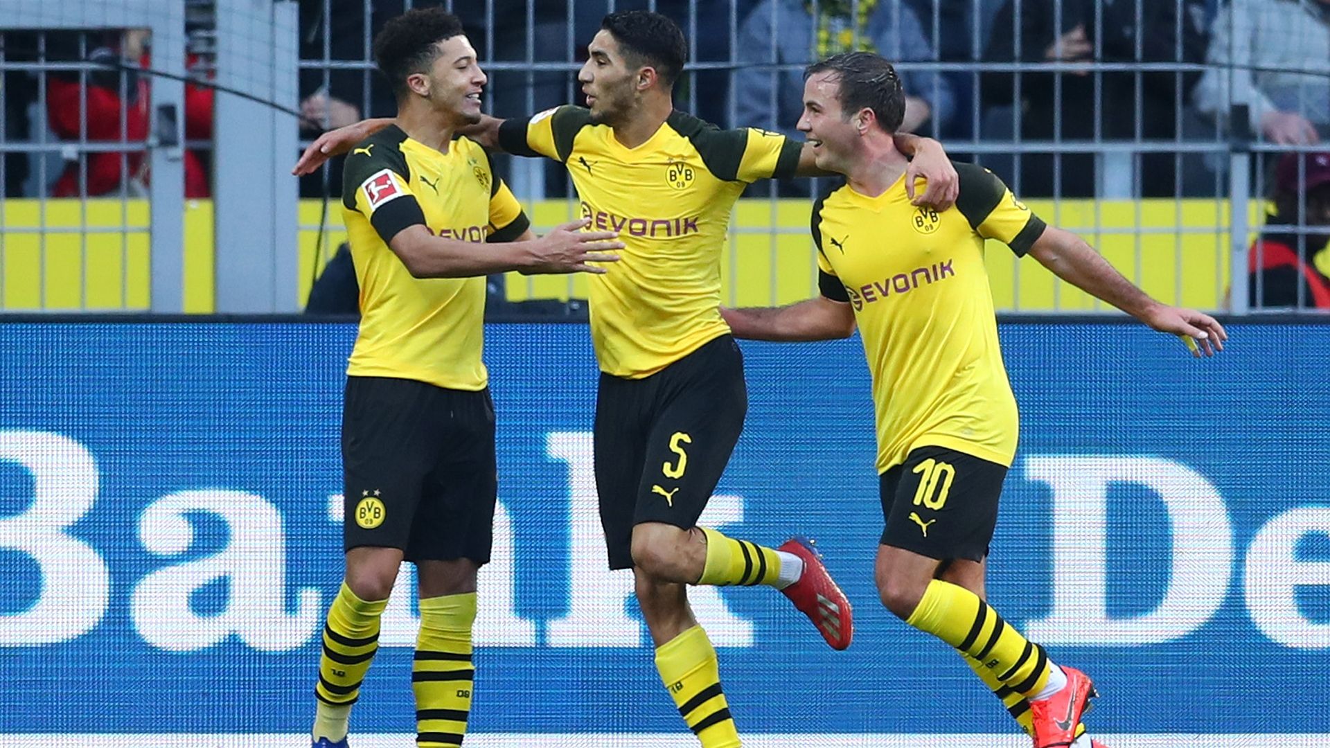 Sancho Hakimi Götze BVB 09022019