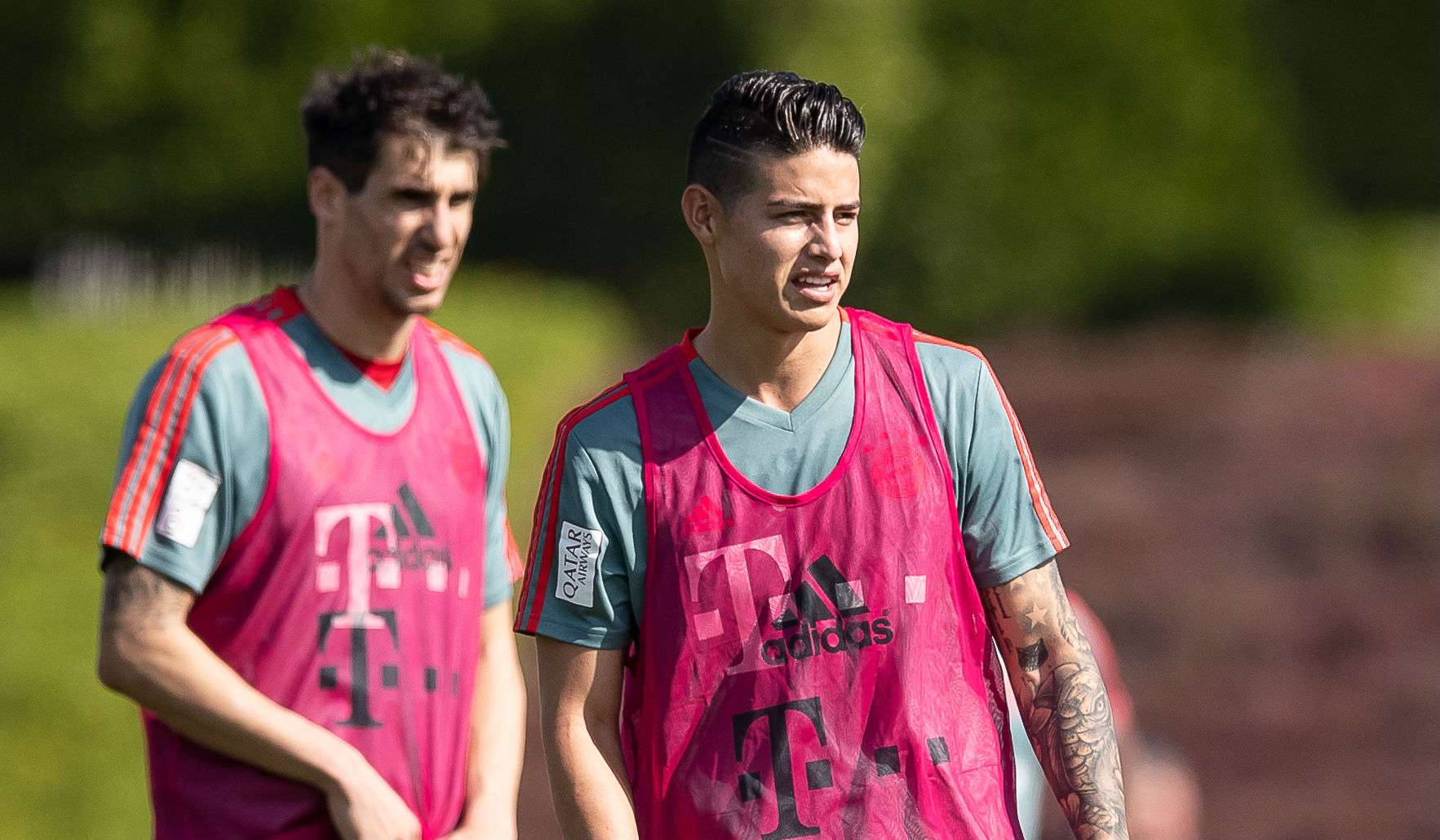 James Rodríguez entrenamiento Bayern Munich 2019