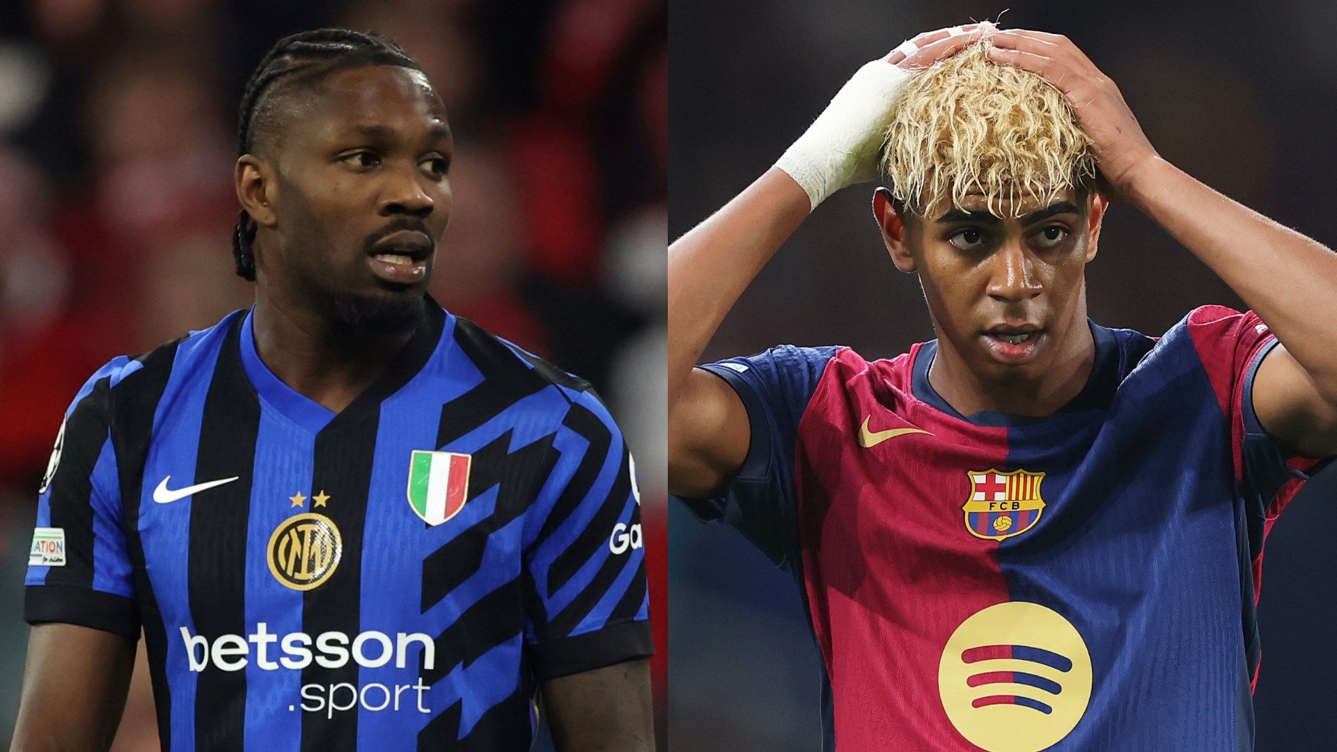 Marcus Thuram Lamine Yamal Inter Barcelona
