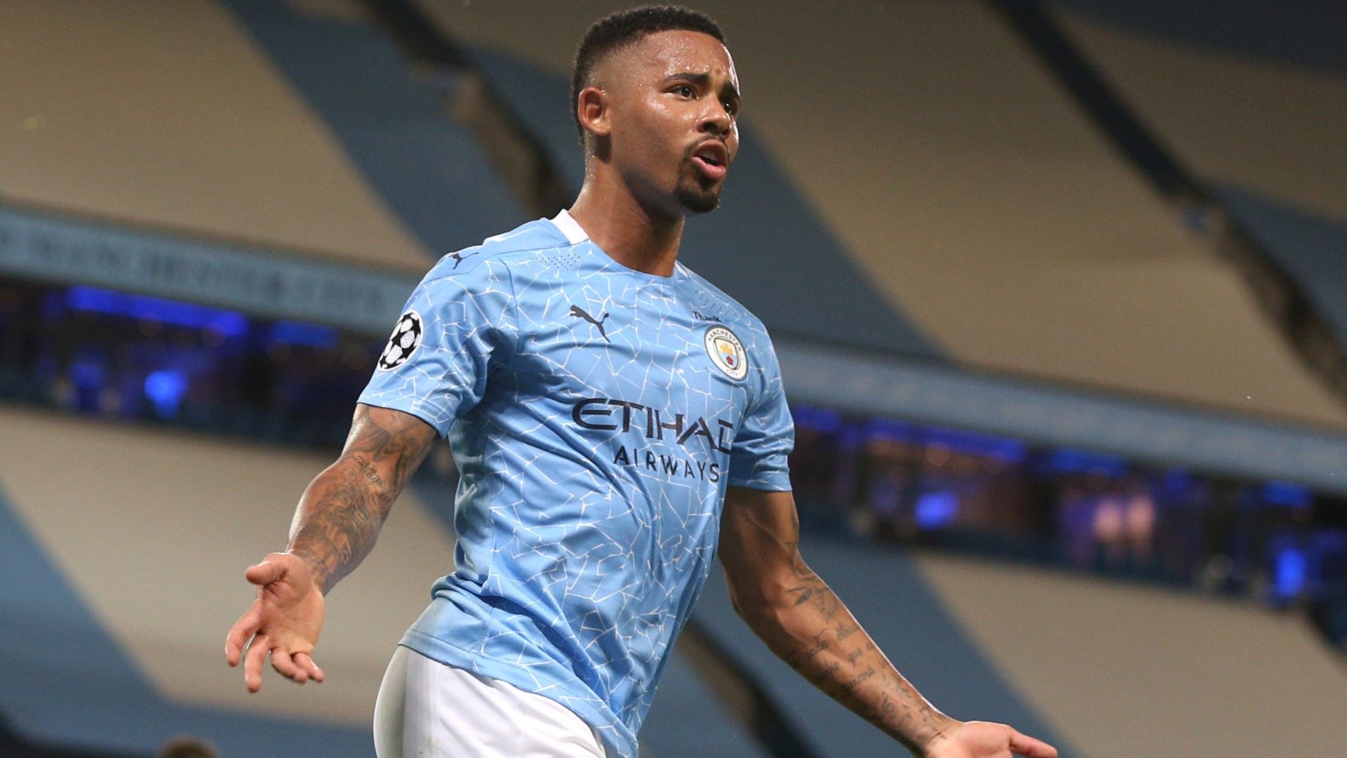 Gabriel Jesus Manchester City Real Madrid Champions League 07 08 2020