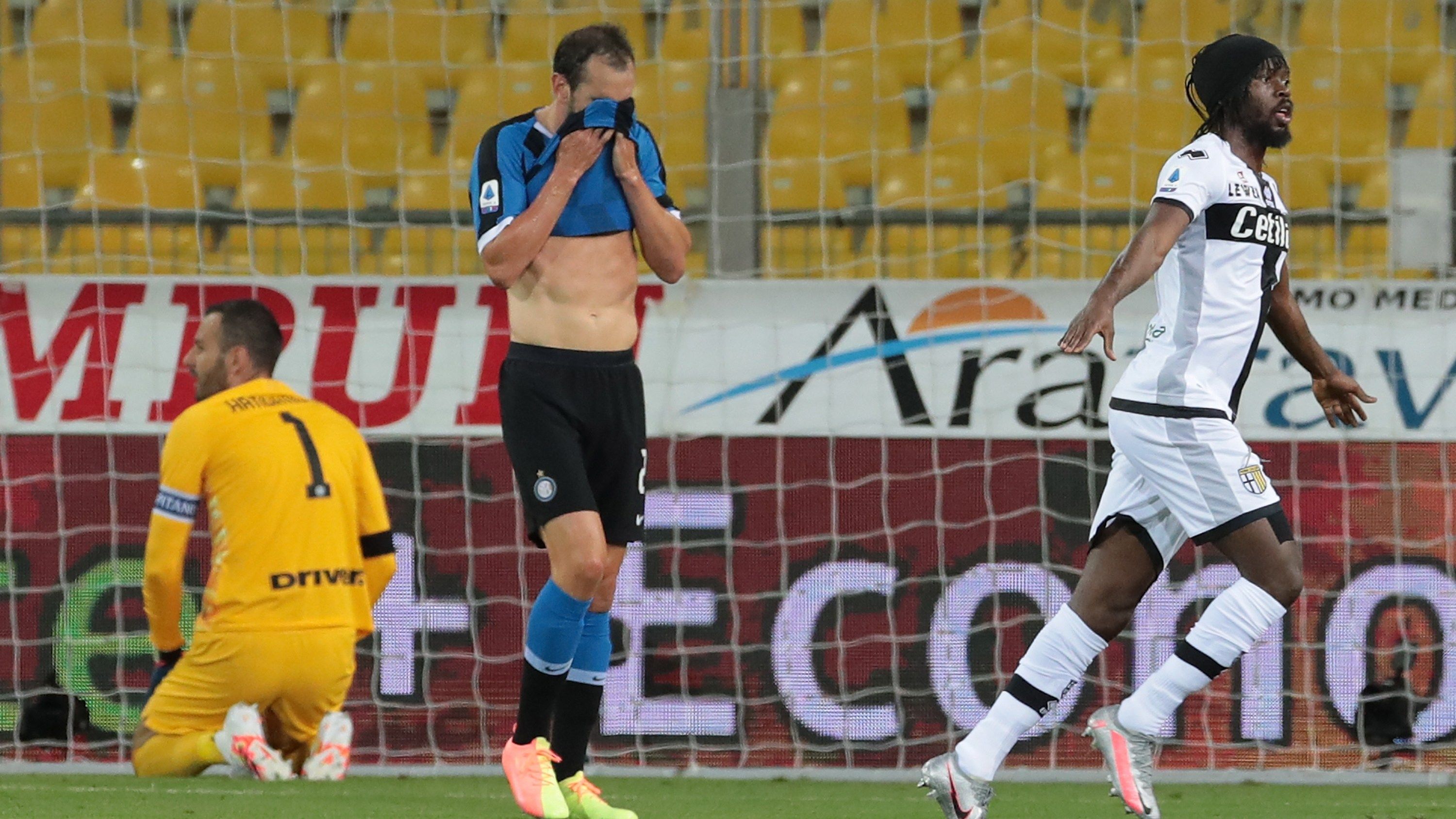 Gervinho Parma Inter Serie A