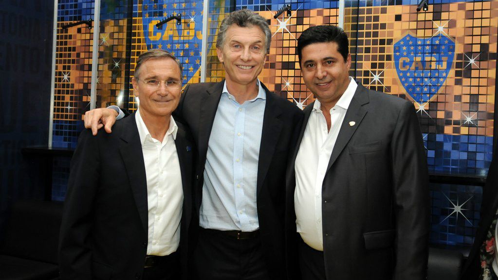 Royco ferrari mauricio macri daniel angelici boca