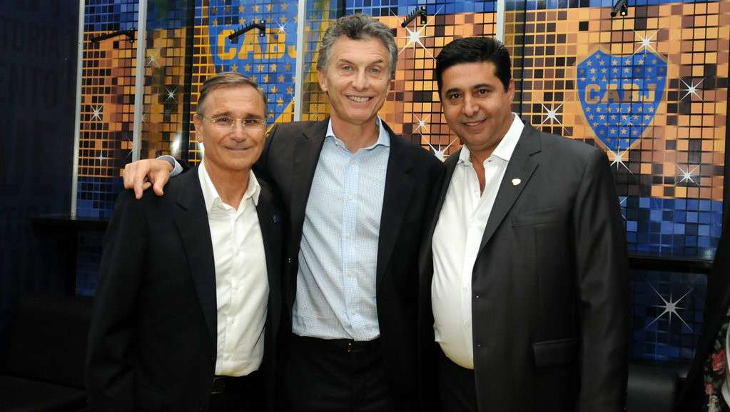 Royco ferrari mauricio macri daniel angelici boca
