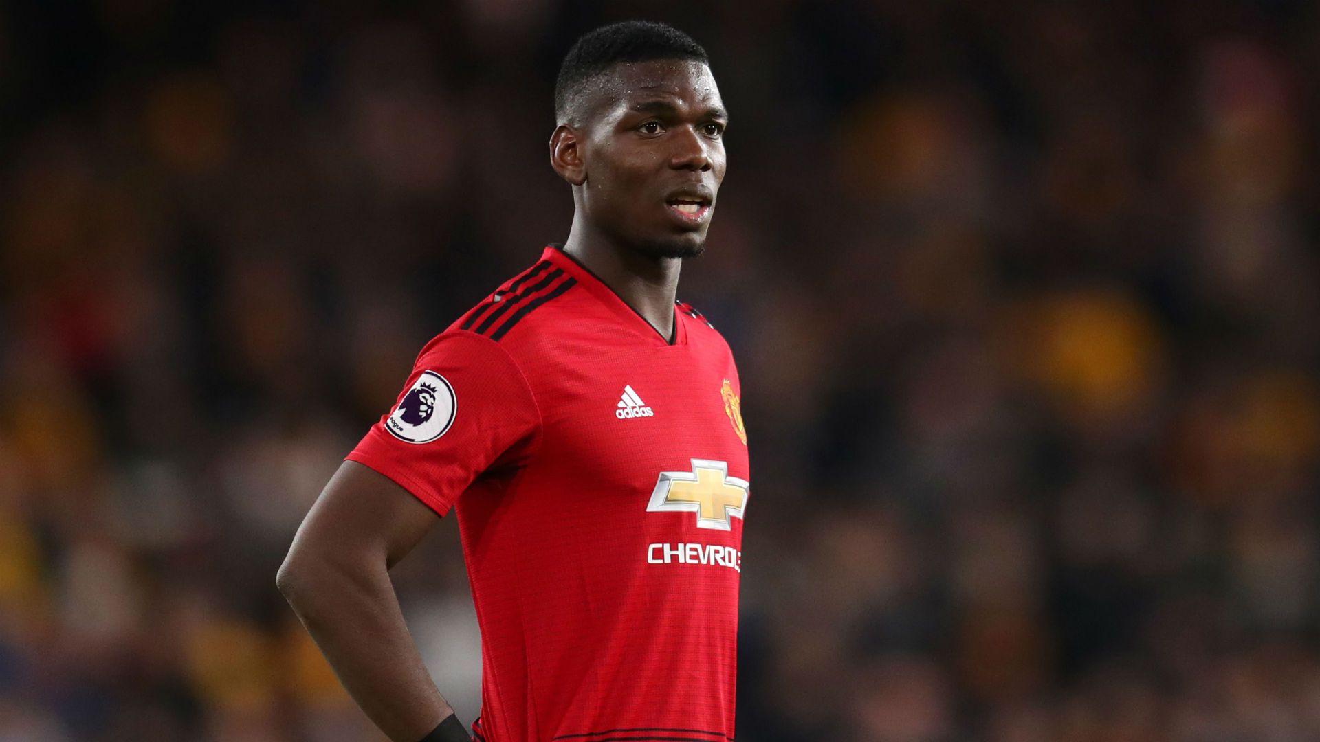 Paul Pogba Manchester United Wolves Premier League 2019