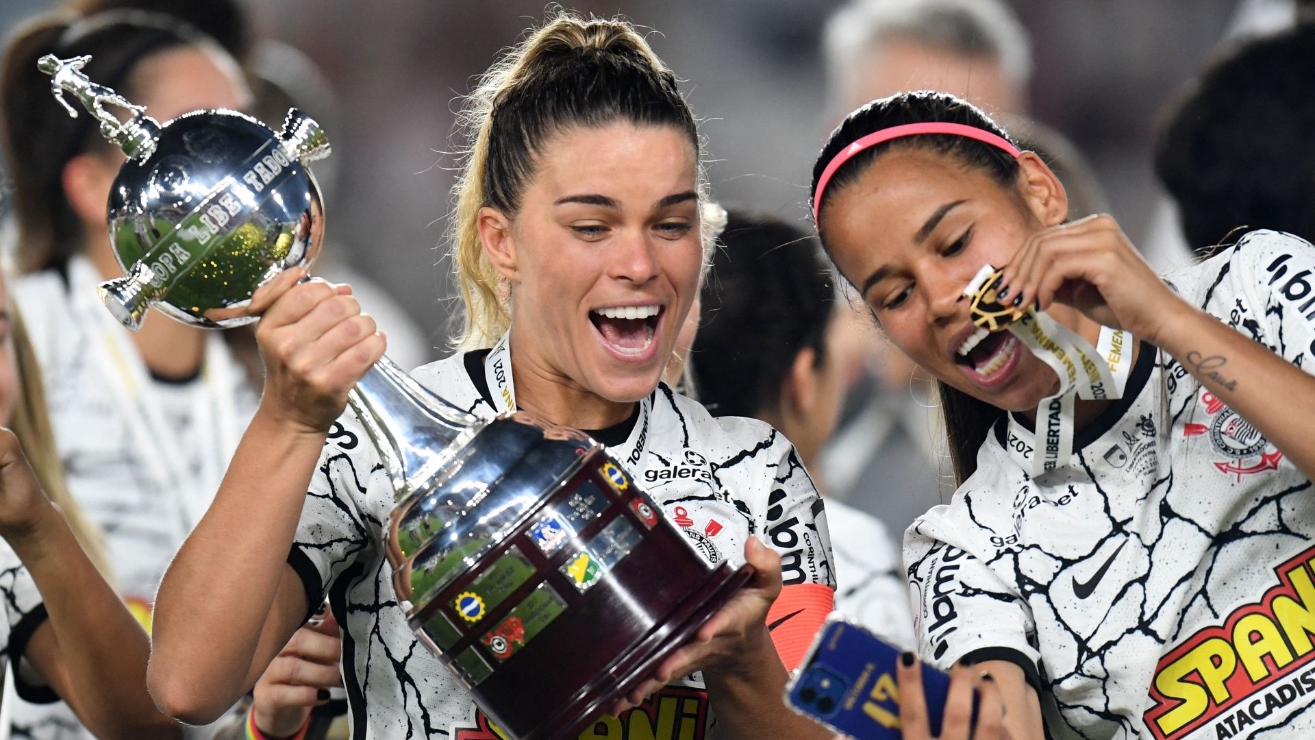 Tamires, Corinthians campeão da Libertadores feminina 21112021