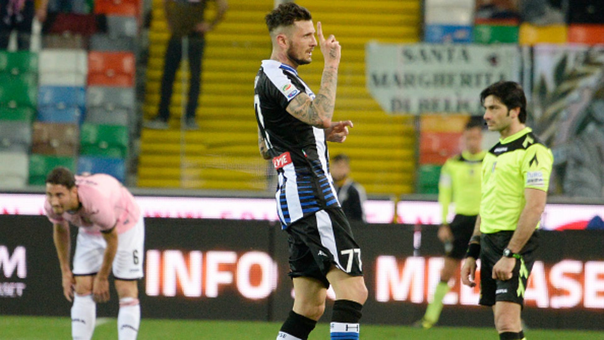 Cyril Thereau Udinese Palermo Serie A