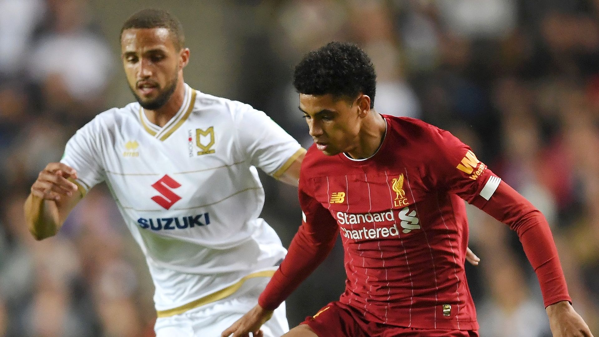 Ki-Jana Hoever, MK Dons vs Liverpool, Carabao Cup