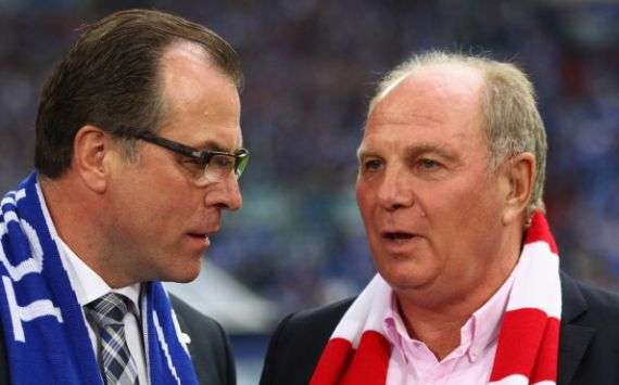 Clemens Tönnies and Uli Hoeneß